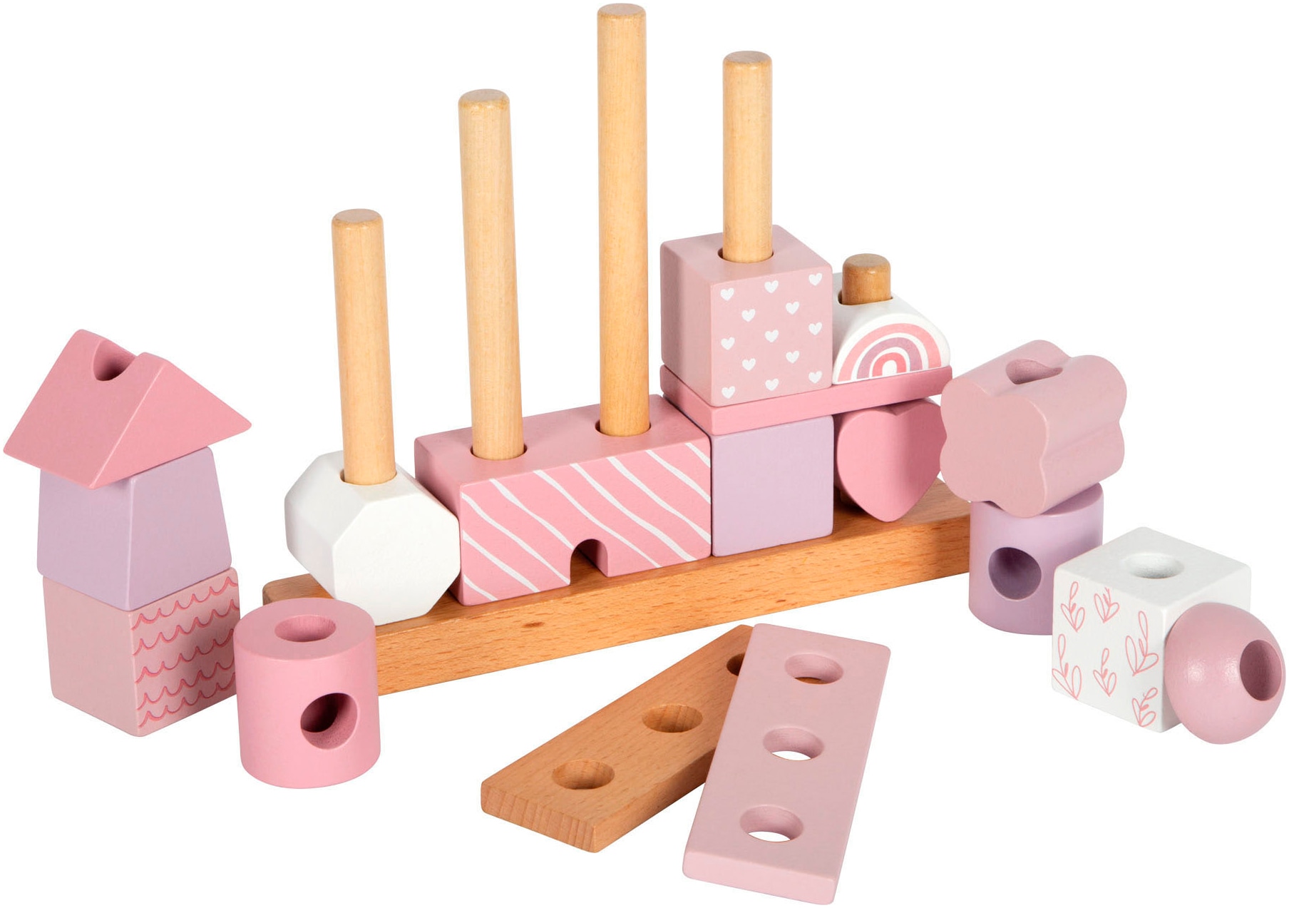 Small Foot Stapelspielzeug »Stapelhaus«