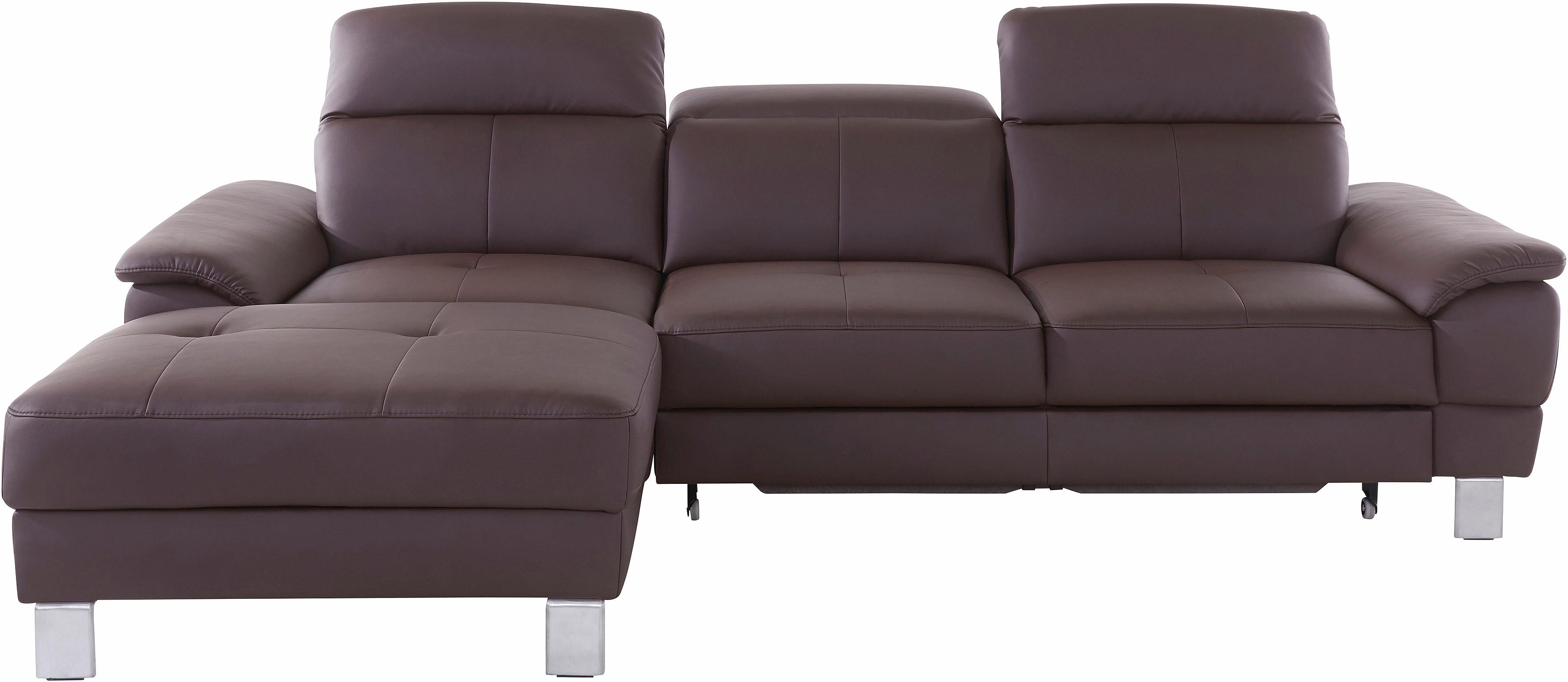 exxpo - sofa fashion Ecksofa »Mantua 2, inkl. Kopf- bzw. Rückenverstellung, günstig online kaufen