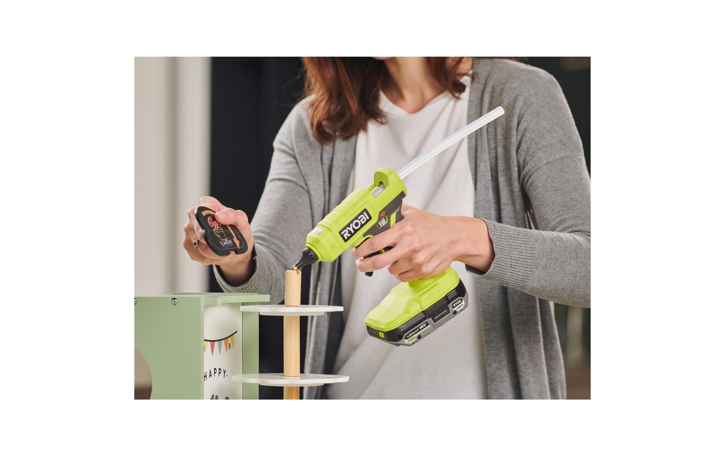 RYOBI Heißklebepistole »RYOBI RGLU18-0, 18 V, Solo«