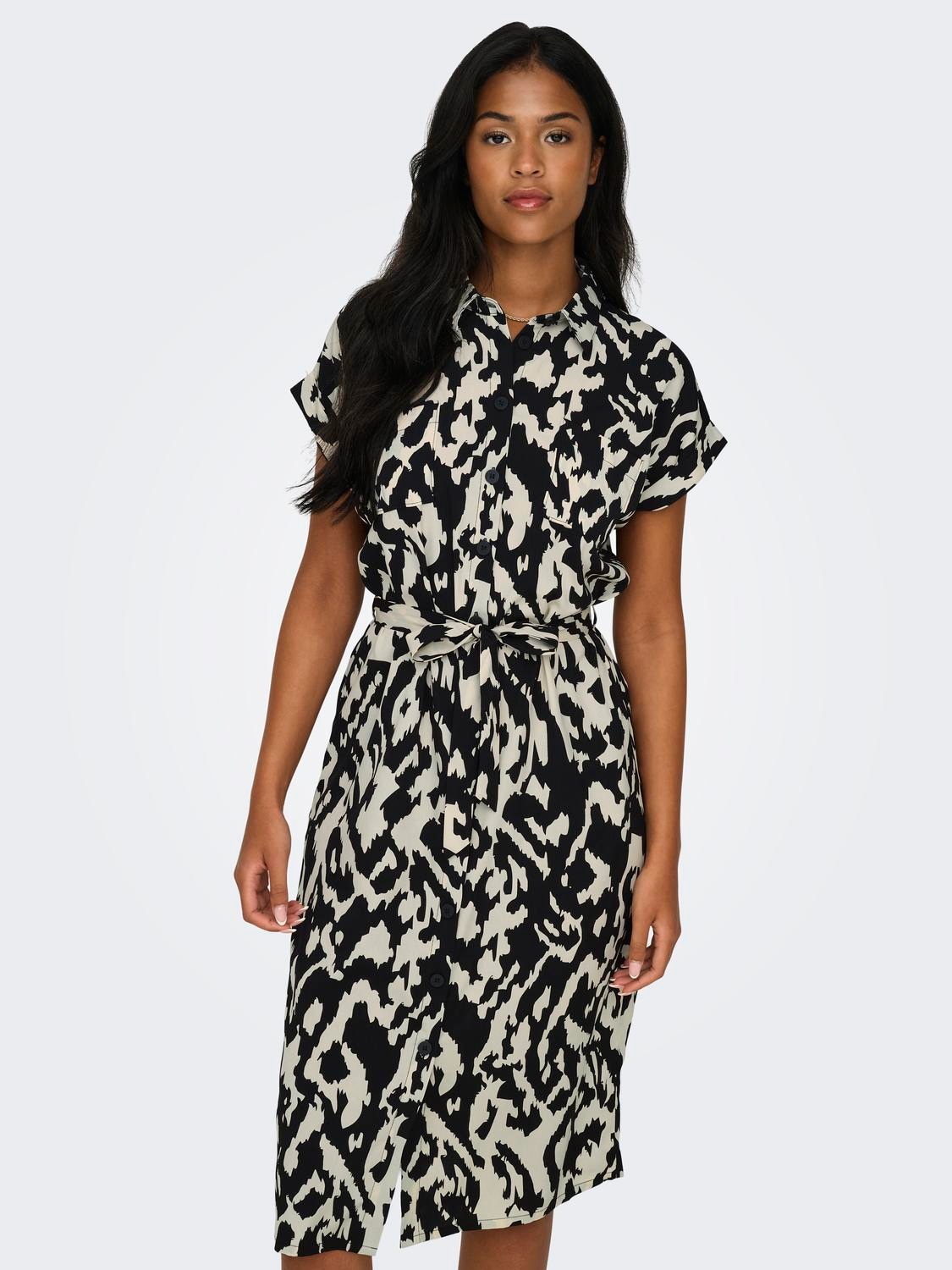 ONLY Hemdblusenkleid »ONLHANNOVER S/S SHIRT DRESS NOOS WVN«