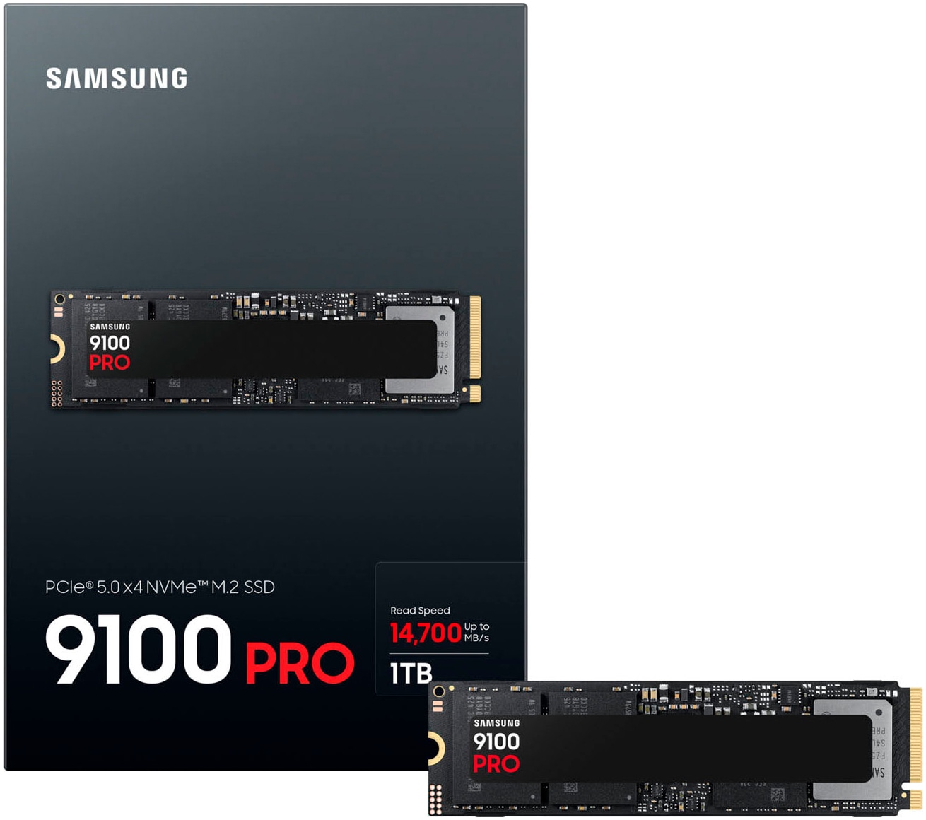 Samsung interne Gaming-SSD »9100 PRO SSD 1TB«, Anschluss M.2 PCIe