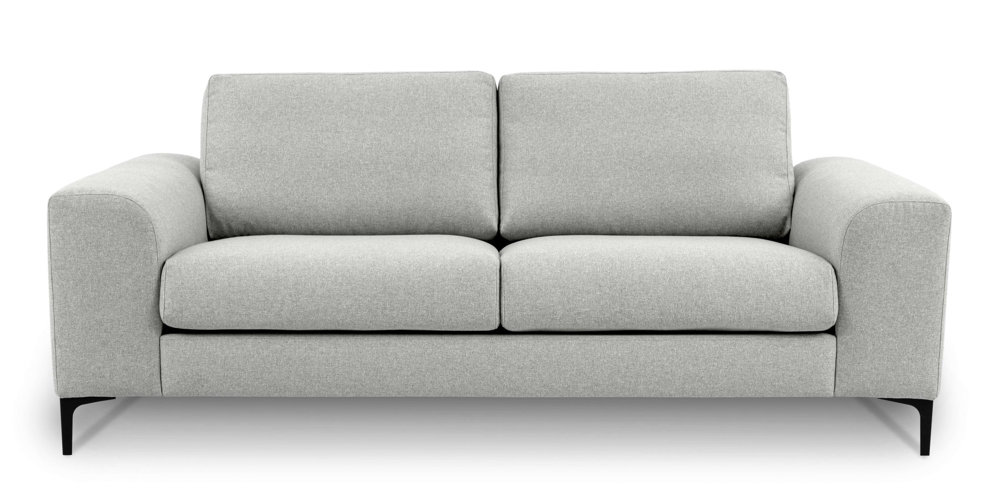 OTTO home 2,5-Sitzer »Henry, Kompaktsofa, Breite 214 cm« mit Metallbeinen, Wellenunterfederung, wasserabweisender Stoff