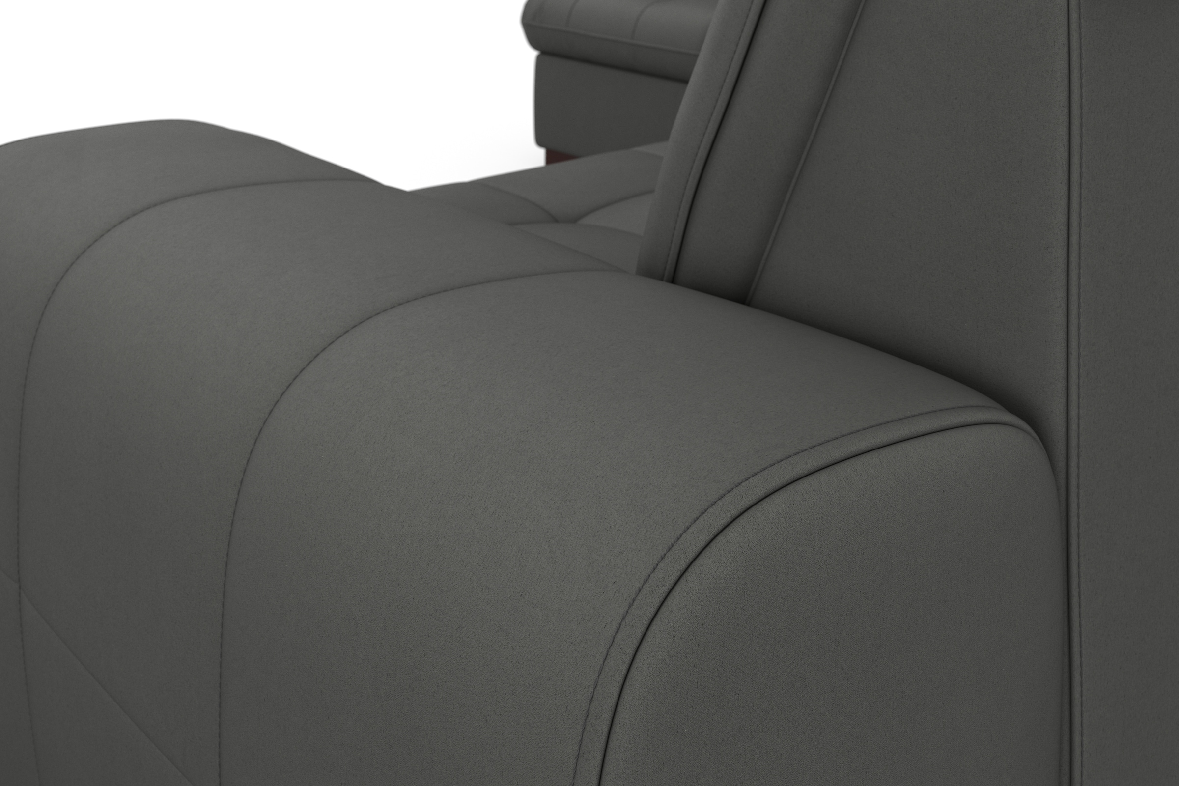 sit&more Ecksofa »Luxor L-Form«, wahlweise mit Bettfunktion, Bettkasten und Kopfteilverstellung