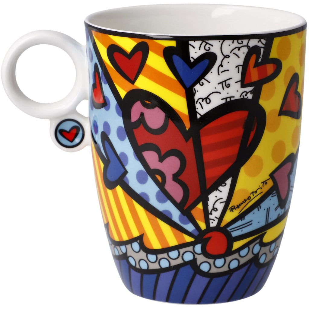 Goebel Tasse »Britto«, Pop Art, Künstlertasse, Fine Bone China, Romero Britto - A New Day