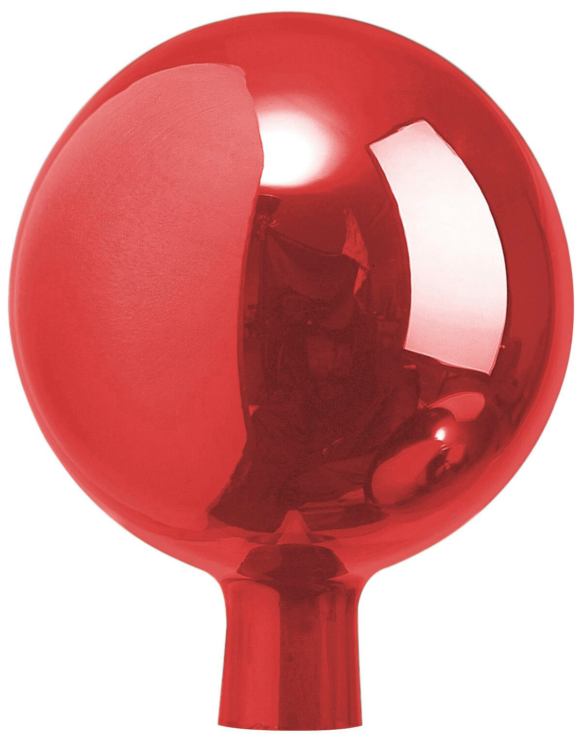 Gartenfigur, Rosenkugel aus Glas, Ø 16cm