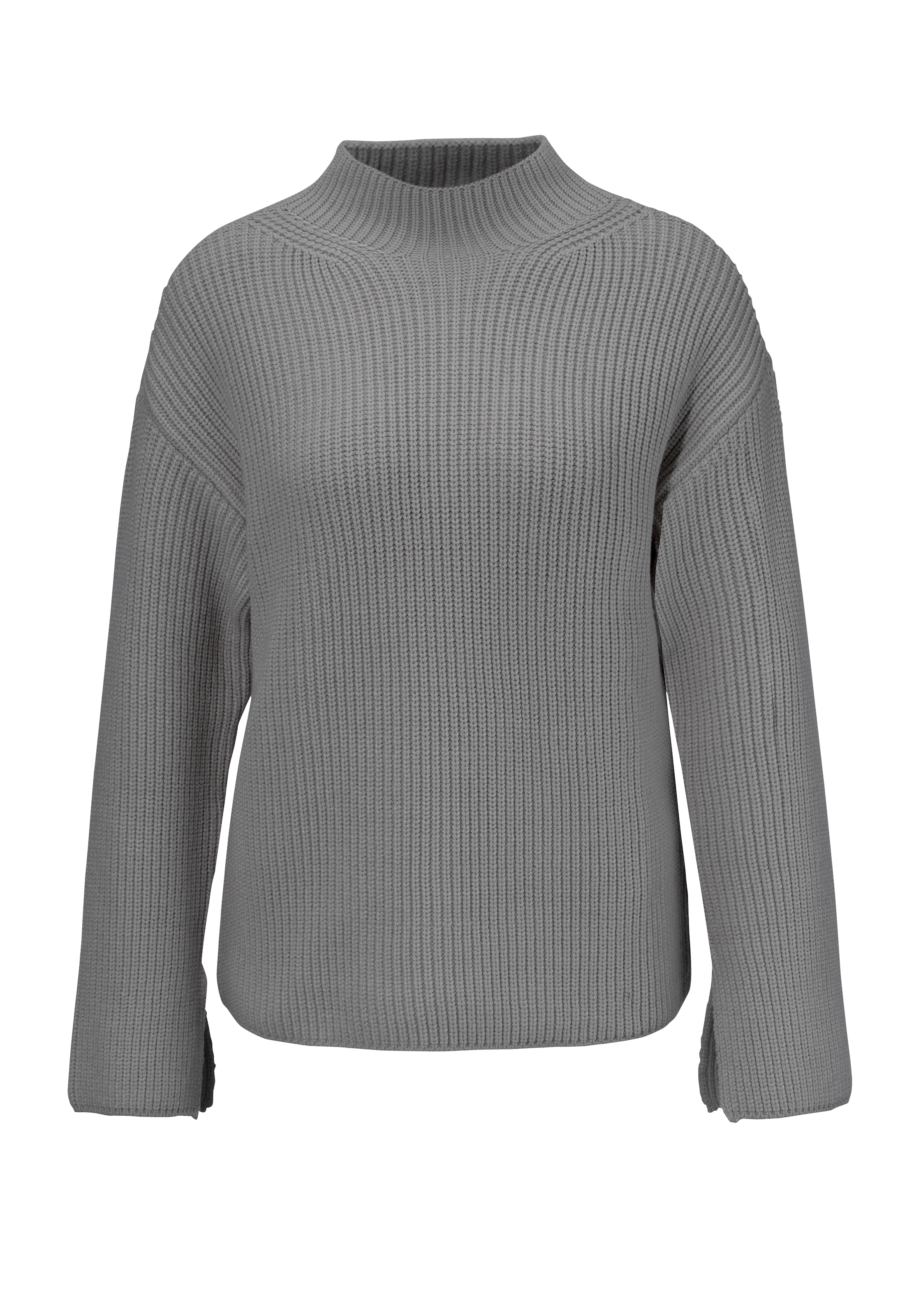 Aniston CASUAL Strickpullover, mit Stehkragen