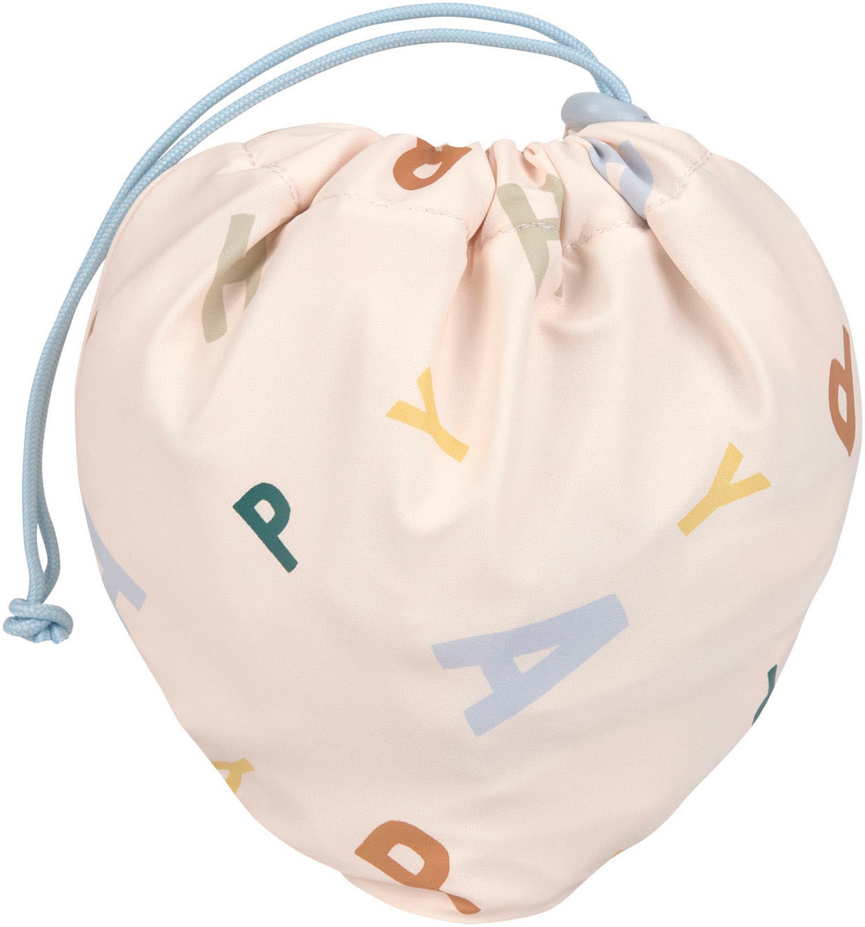 LÄSSIG Malschürze »Happy Fruits, light blue«, GOTS made with organic materials, zertifiziert durch BCS 27262
