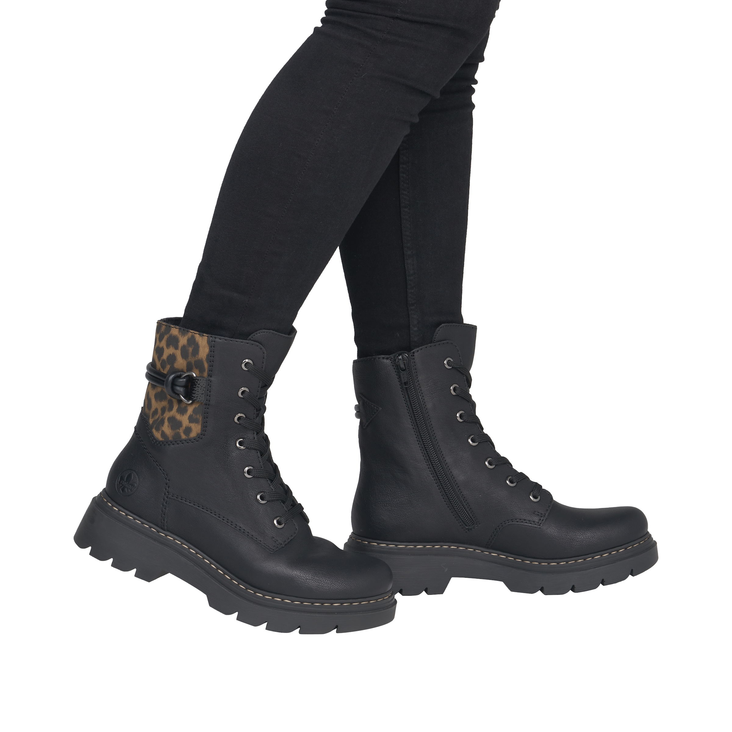 Rieker Schnürboots  Schnürstiefelette, Winterboots mit Warmfutter