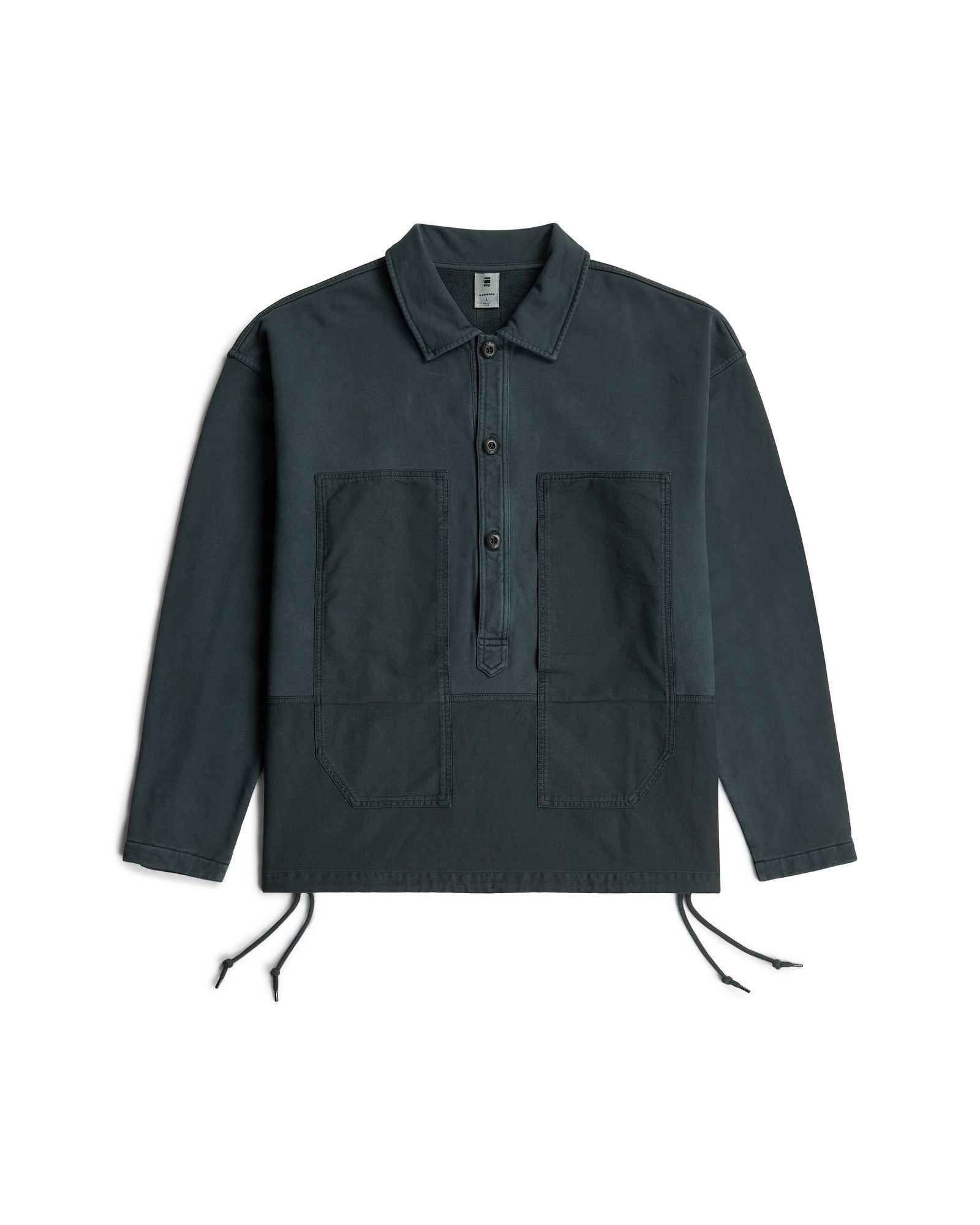 G-STAR Longpullover »Washed Fabric Mix Loose Sweatshirt«