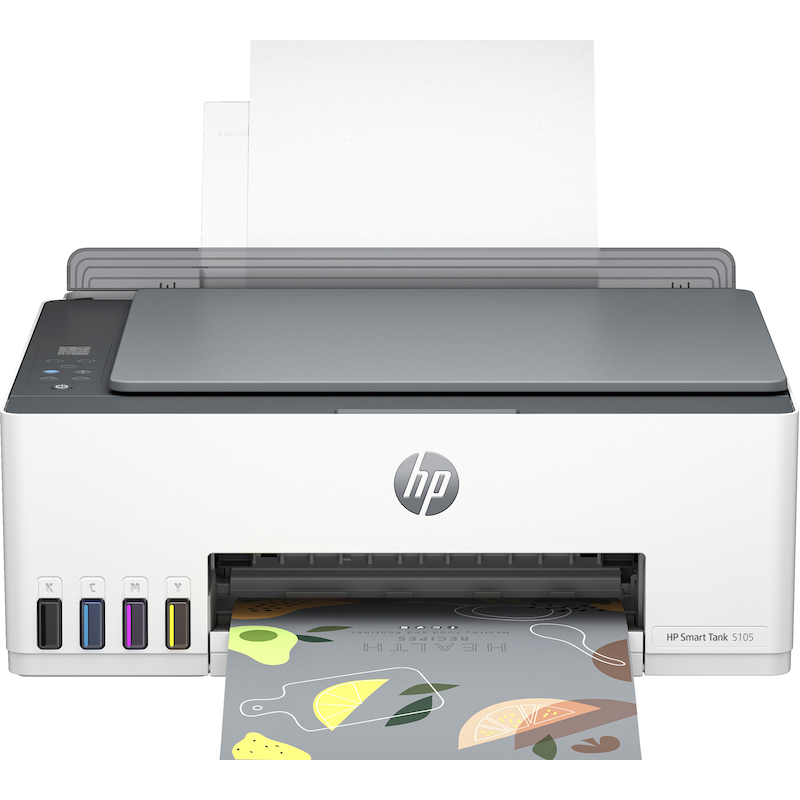 HP Multifunktionsdrucker »Smart Tank 5105 All-in-One-Drucker« kompromisslose Qualität, bis zu 3 Jahre Tinte im Lieferumfang weiß Ideal für Nutzer,...