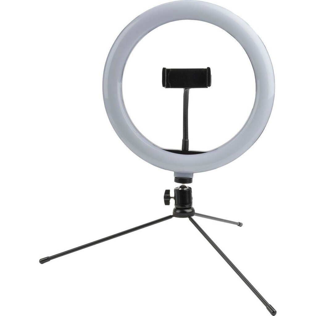 4smarts Handy-Halterung »Selfie Tripod XL und Mini mit LED-Lampe LoomiPod«