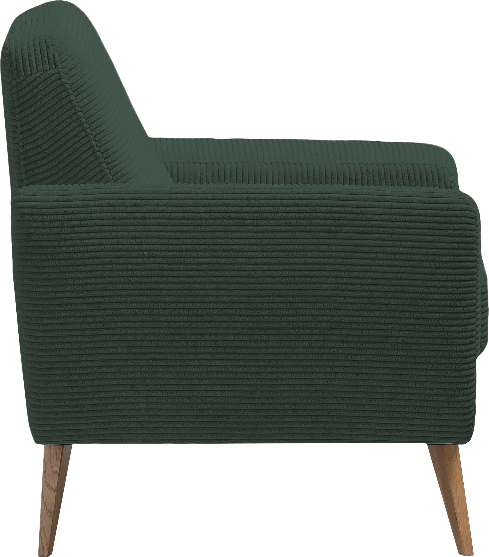 exxpo - sofa fashion Sessel »Samso, Loungesessel«, elegant und bequem, aktueller Cord Bezug