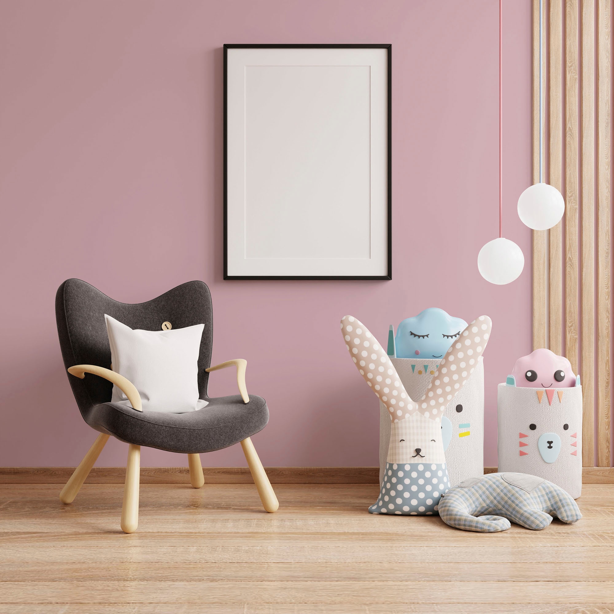 A.S. Création Wandfarbe »Premium Innenwandfarbe PURO Tuchmatt lovely rose« ideal für Wohnzimmer, Schlafzimmer, Flur und Küche, Farbwelt Rosa