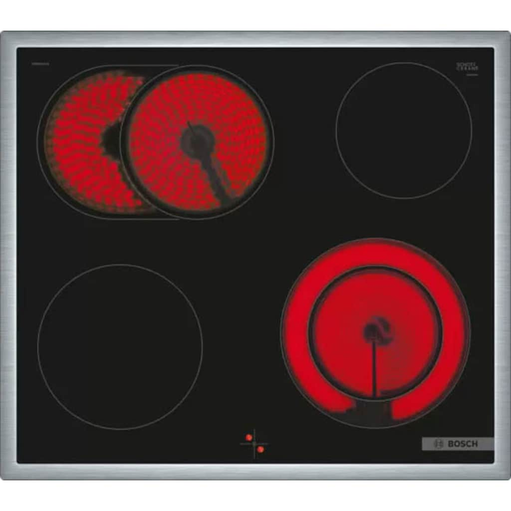 BOSCH Elektro-Herd-Set »HND411LW62«, HEA513BW2, mit Teleskopauszug nachrüstbar