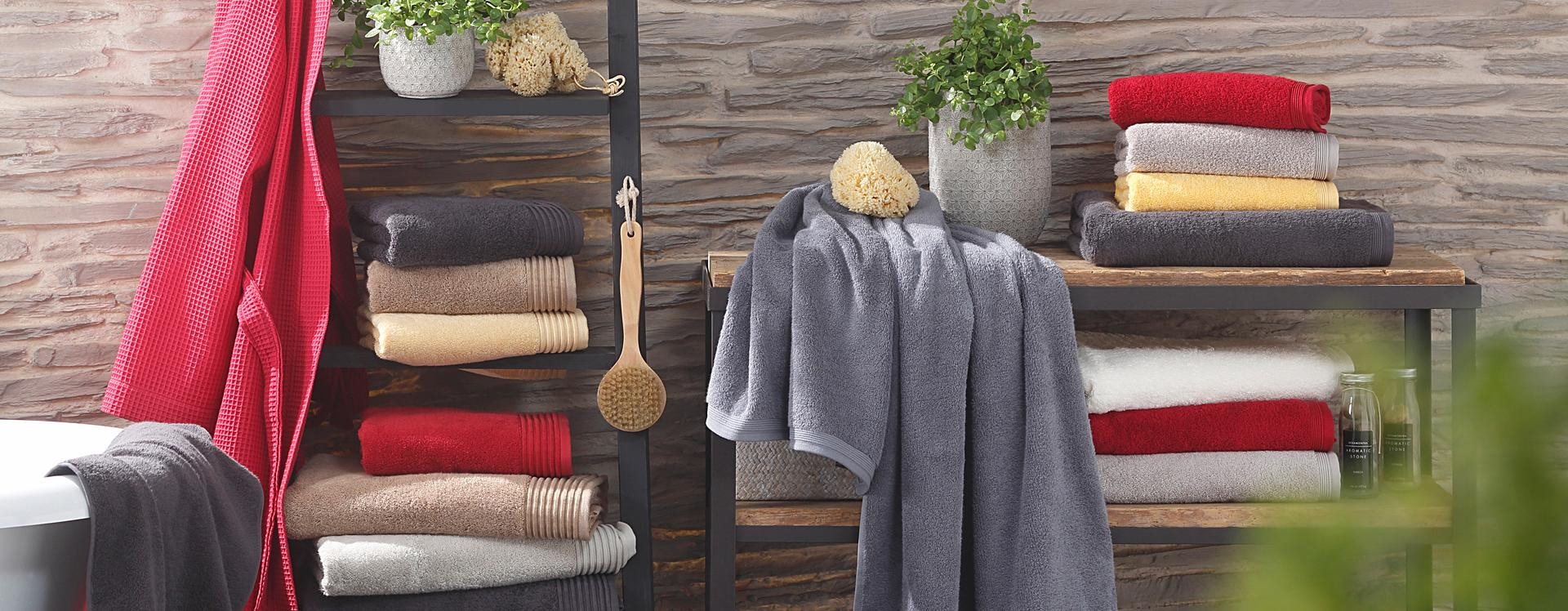 Möve Handtuch »Loft«, (1 St.), kaufen mit breiter Bordüre online