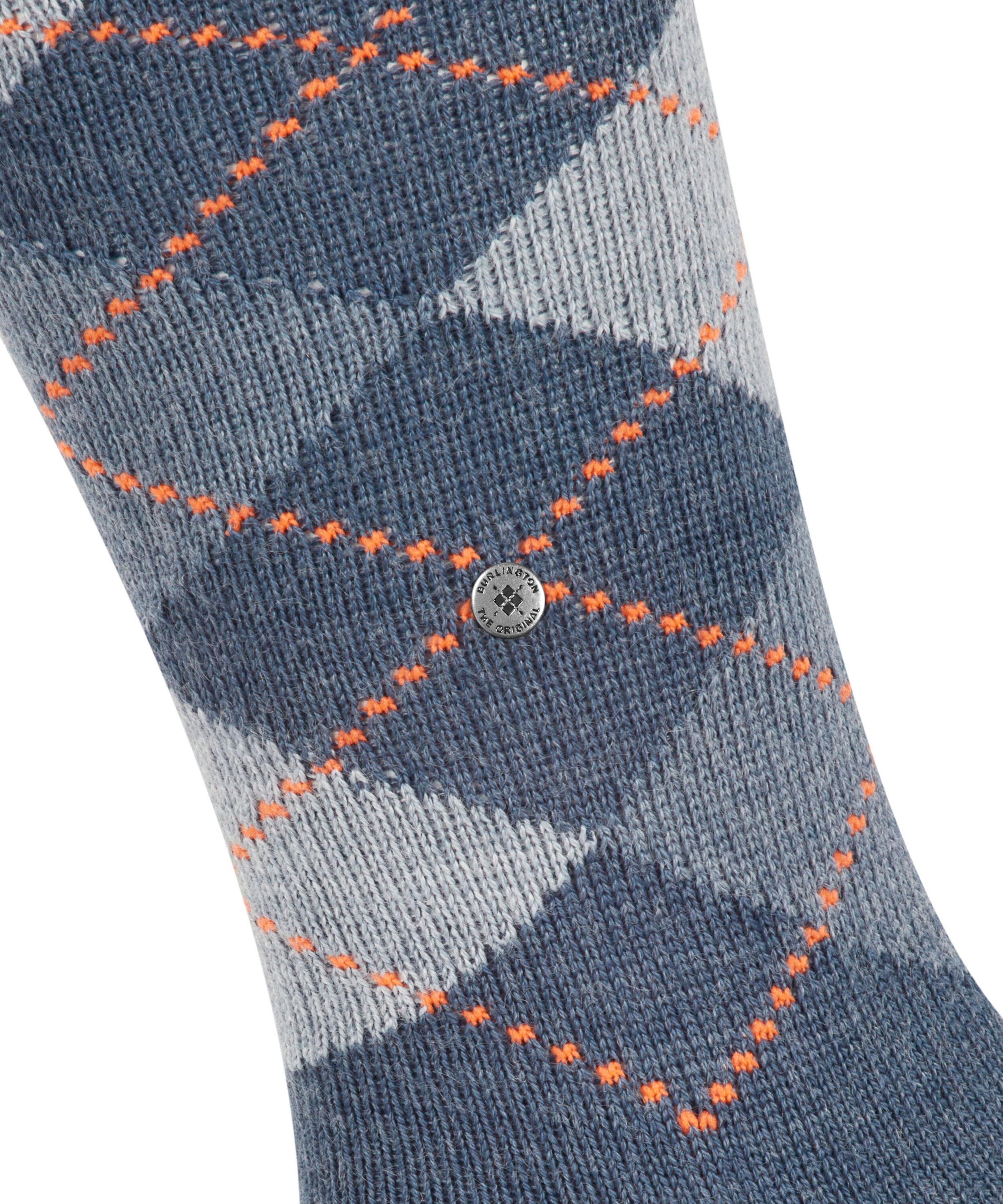 Burlington Kniestrümpfe »Preston« Einheitsgröße 40-46, Argyle-Muster, besonders weich