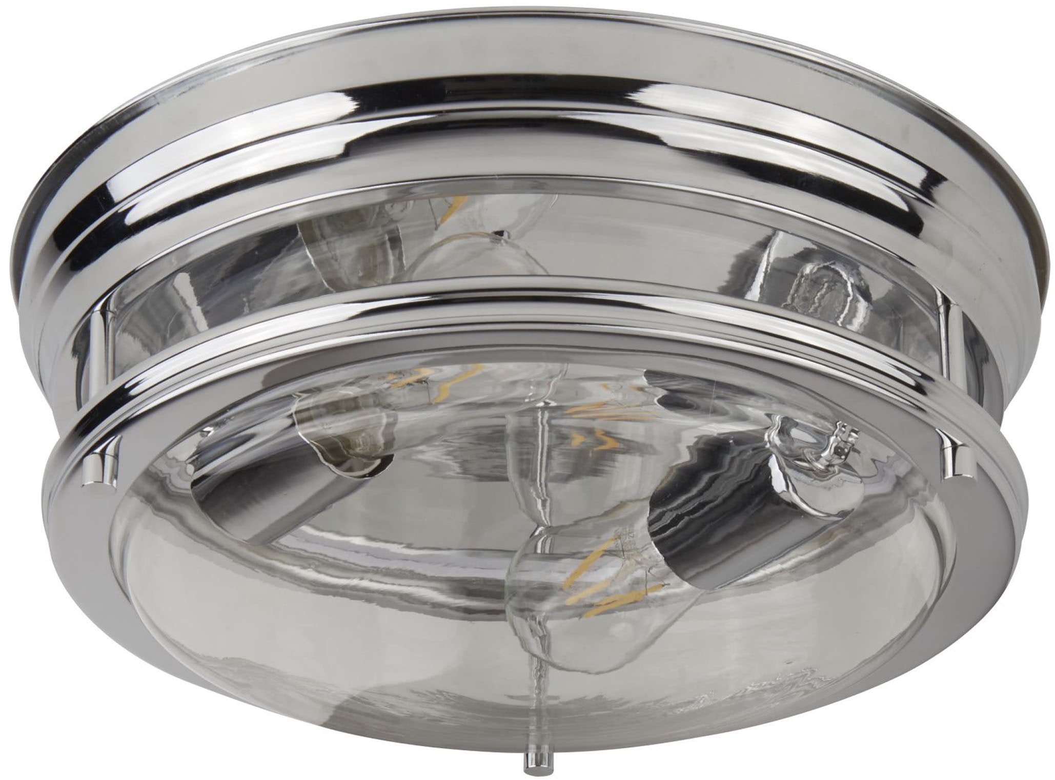 Searchlight Deckenleuchte »Glasgow 2Lt Deckenleuchte - Metall & Klarglas« E27 1 Stk.