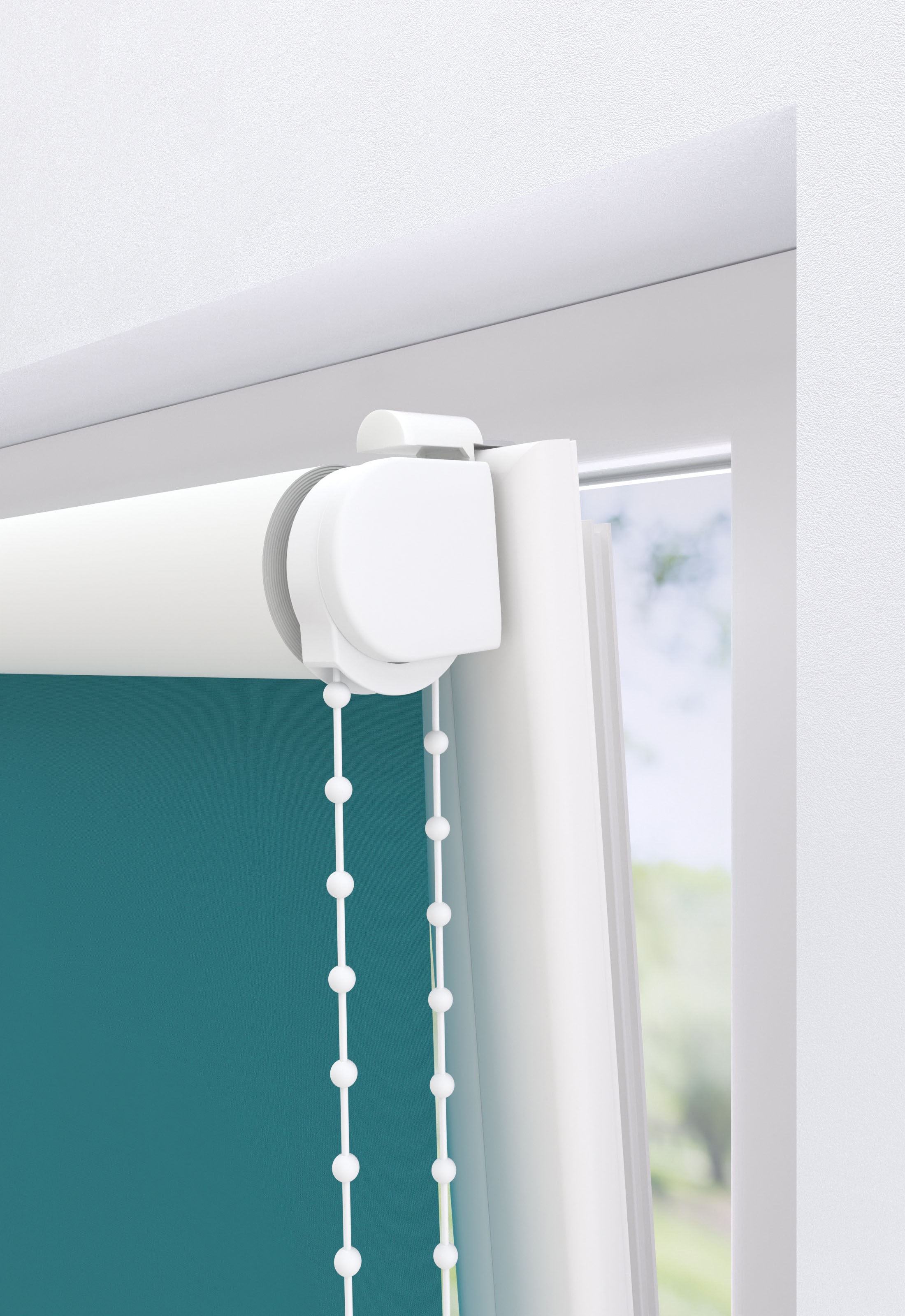 my home Rollo »Ina«, abdunkelnd, Hitzeschutz-energiesparend-Wärmedämmung, mit Bohren/ohne Bohren, freihängend, weiße Rückseite, Klemmfix oder Schraubmontage