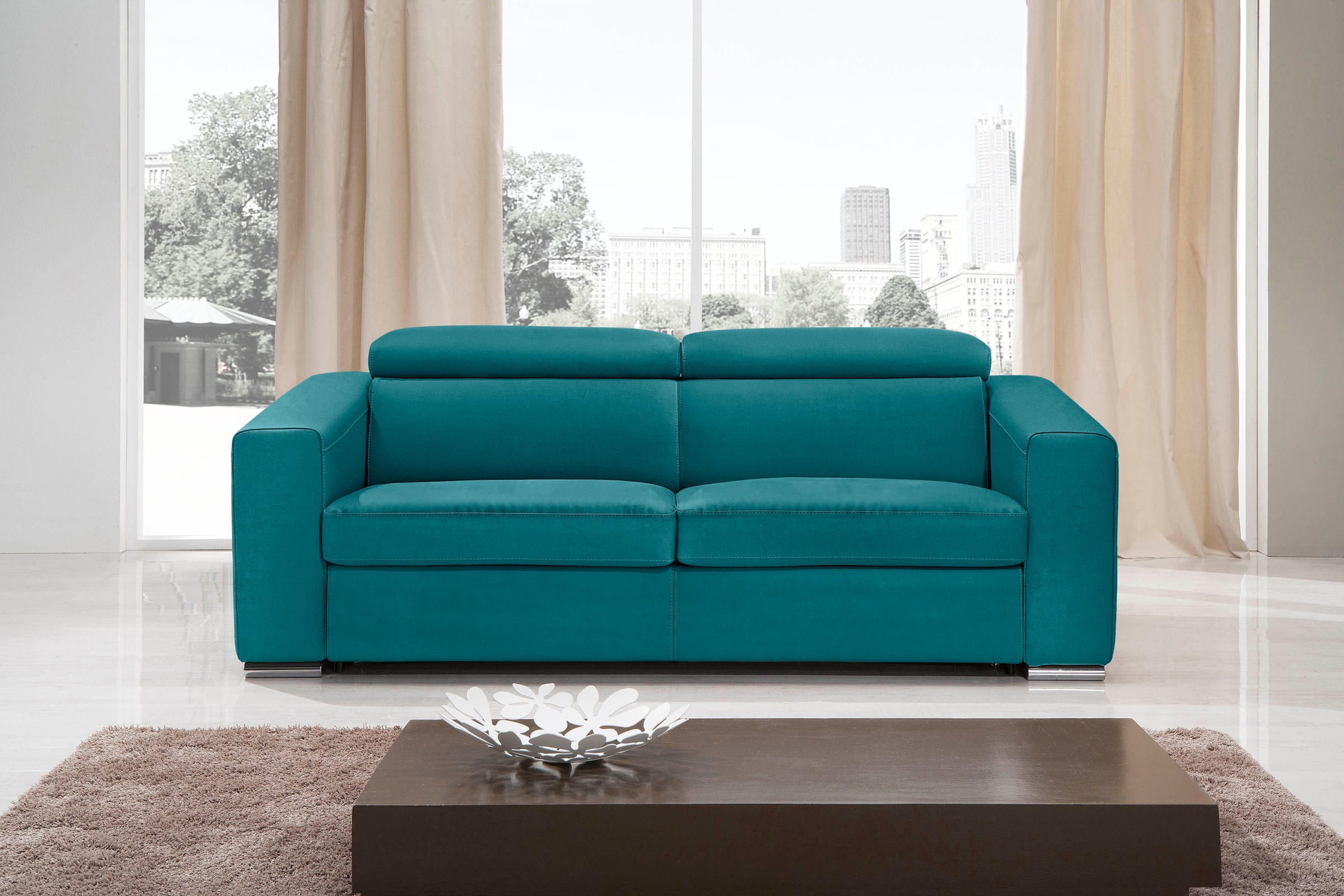 Egoitaliano Schlafsofa »Cabiria, Design und super Sitz- und Liegekomfort«, günstig online kaufen