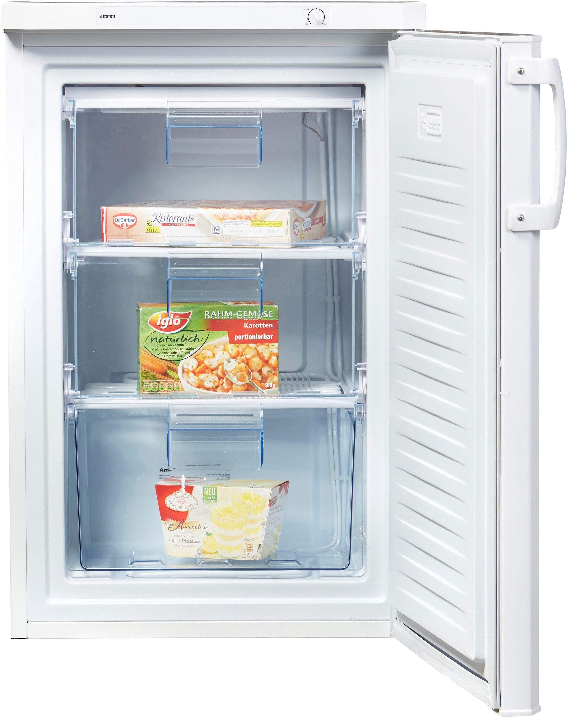 2. Bild von Amica Gefrierschrank »GS 15198«, 84,5 cm hoch, 55 cm breit