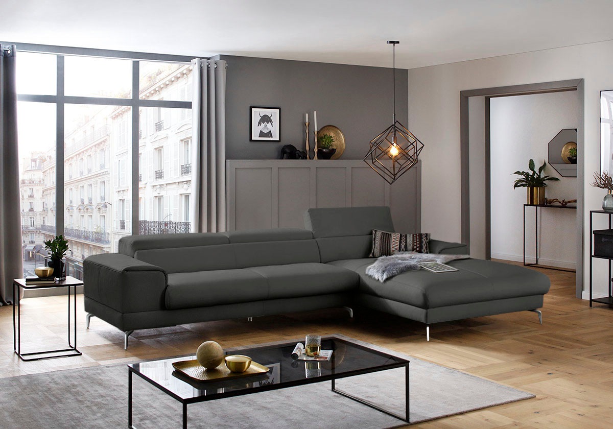 W.SCHILLIG Ecksofa »piedroo, Designsofa mit tollem Sitzkomfort, elegant und günstig online kaufen