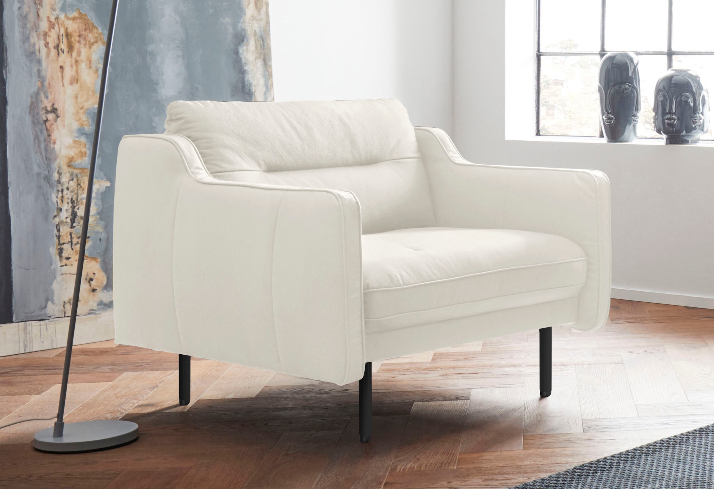 Home affaire Sessel »Nordfyn« edles Design in 3 Bezugsqualitäten, Design by günstig online kaufen