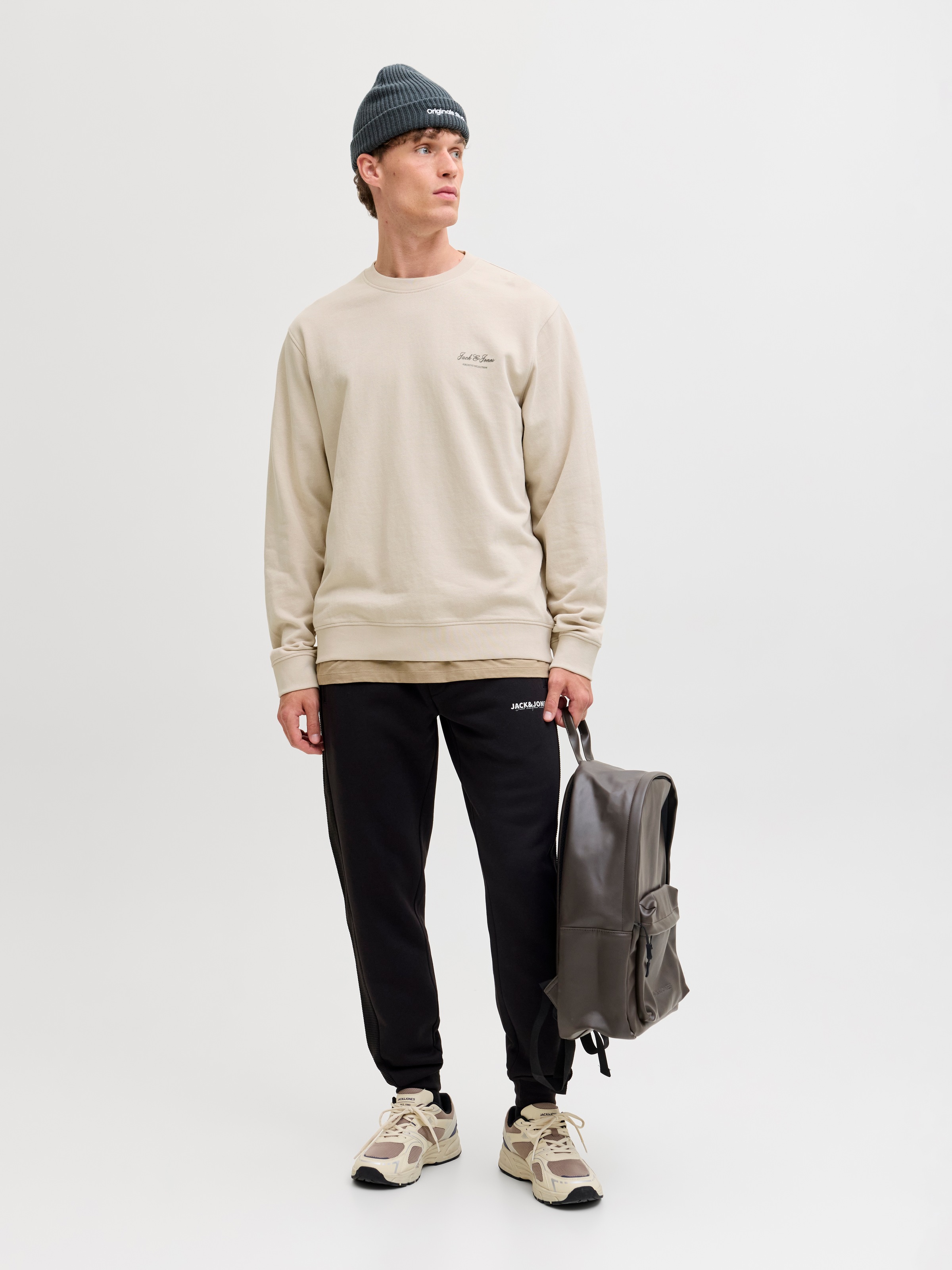 Jack & Jones Sweatshirt »JJEARCHIVE GRAPHIC SWEAT CREW NECK NOOS«, Baumwollmischung, relaxed fit
