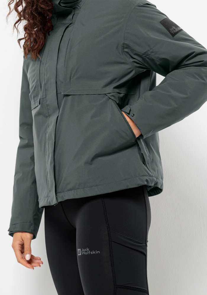 Jack Wolfskin Funktionsjacke »WANDERMOOD JKT W«, mit Kapuze