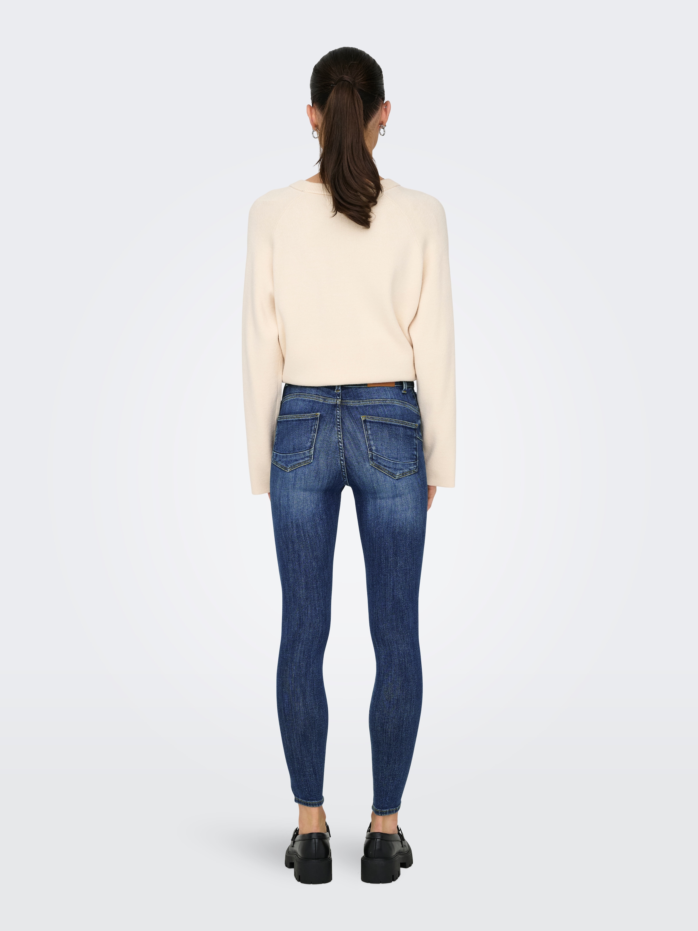ONLY Skinny-fit-Jeans »ONLPOWER MID SK PUSHUP DNM TAI012 NOOS«