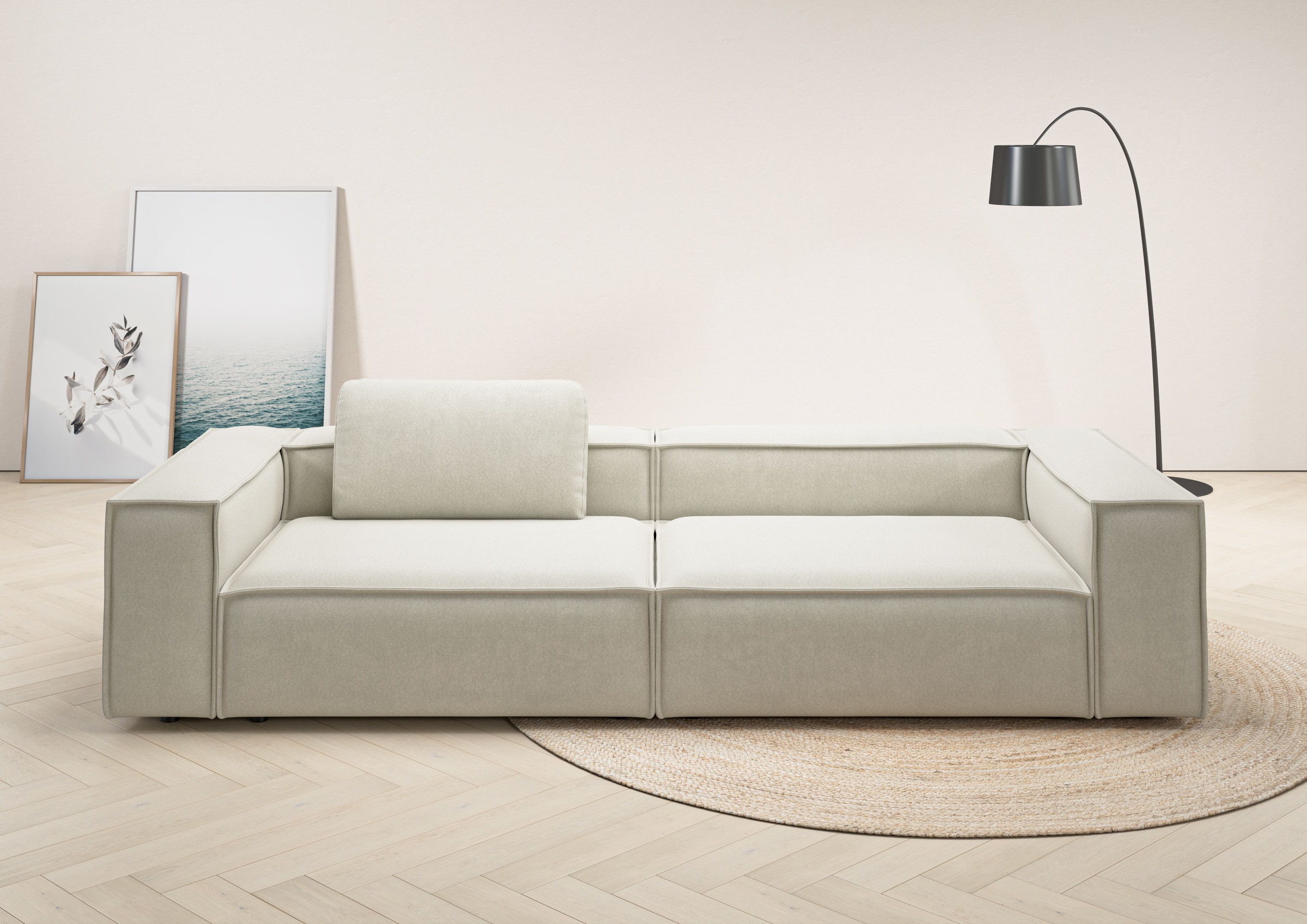 PLACES OF STYLE 3-Sitzer »Watertown moderner 3-Sitzer« extra breites Sofa m günstig online kaufen