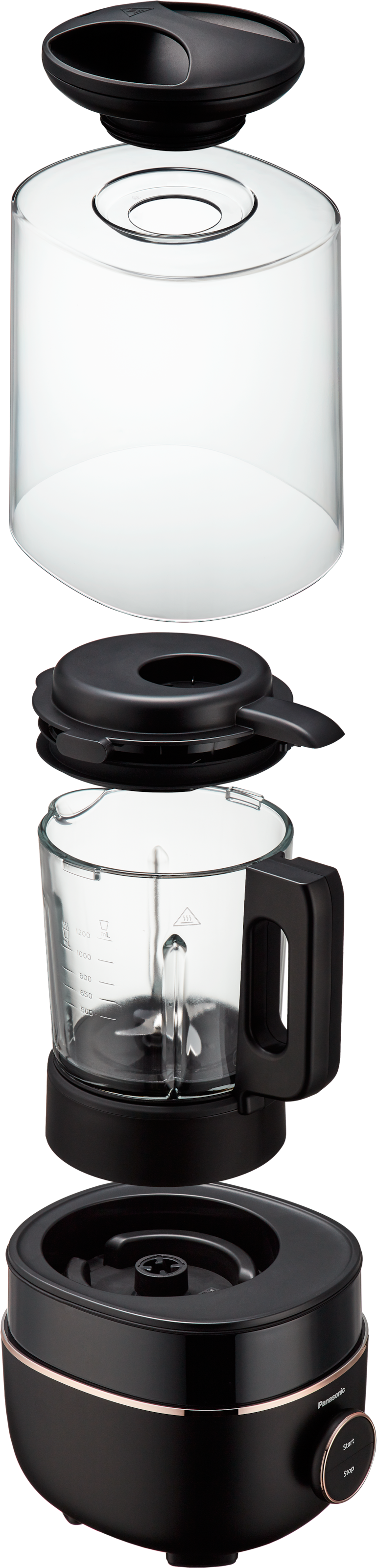 Panasonic Standmixer »MX-HG4401KXE«, 950 W, dank integriertem Kochelement gleichzeitig mixen und kochen