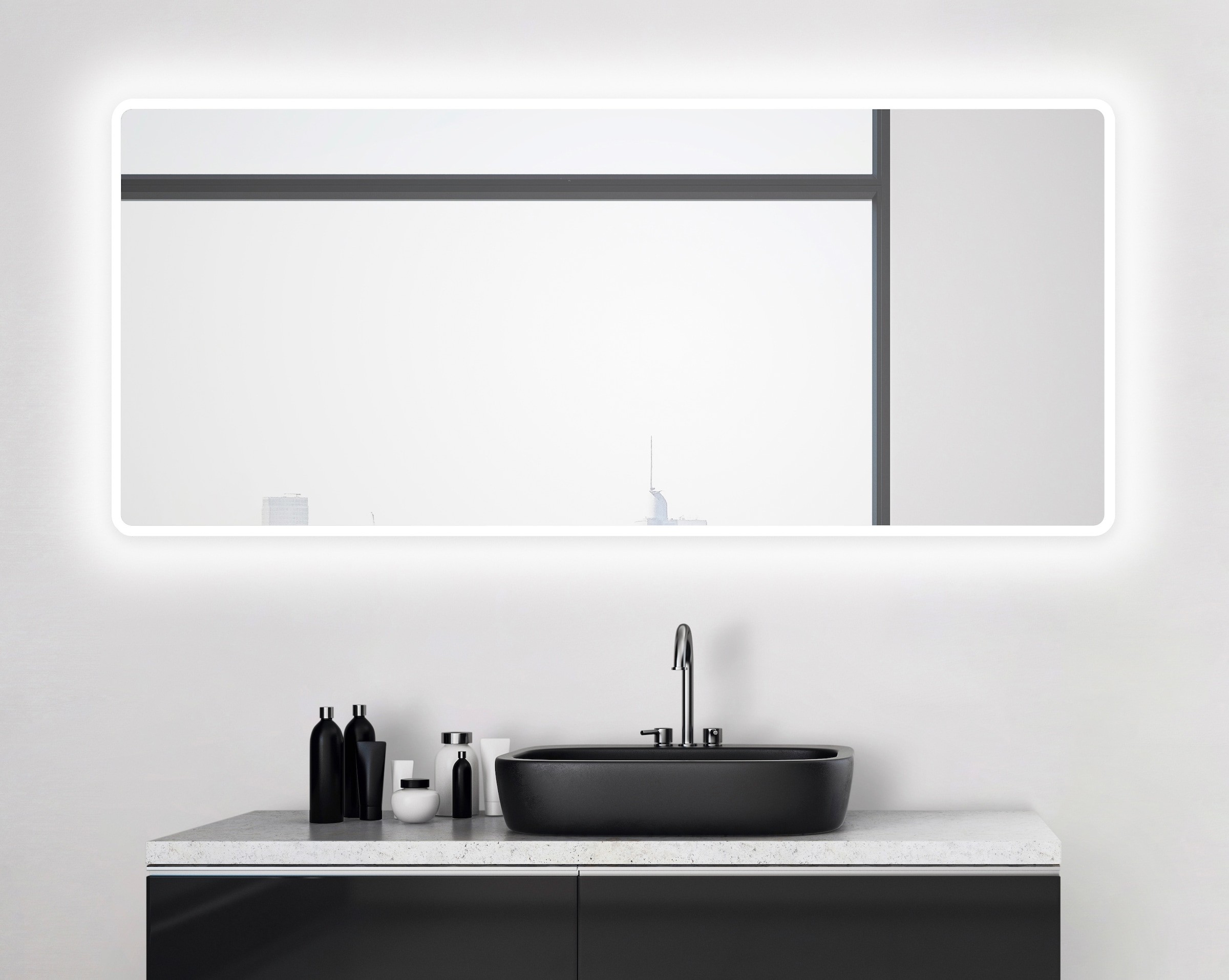 auf Rechnung x »Moon«, bestellen Badspiegel Lichtspiegel 160 cm, Talos 70 Design