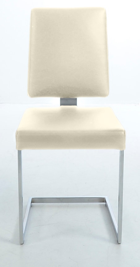 K+W Komfort & Wohnen Freischwinger () stabiles Hochkantgestell, in Leder od günstig online kaufen