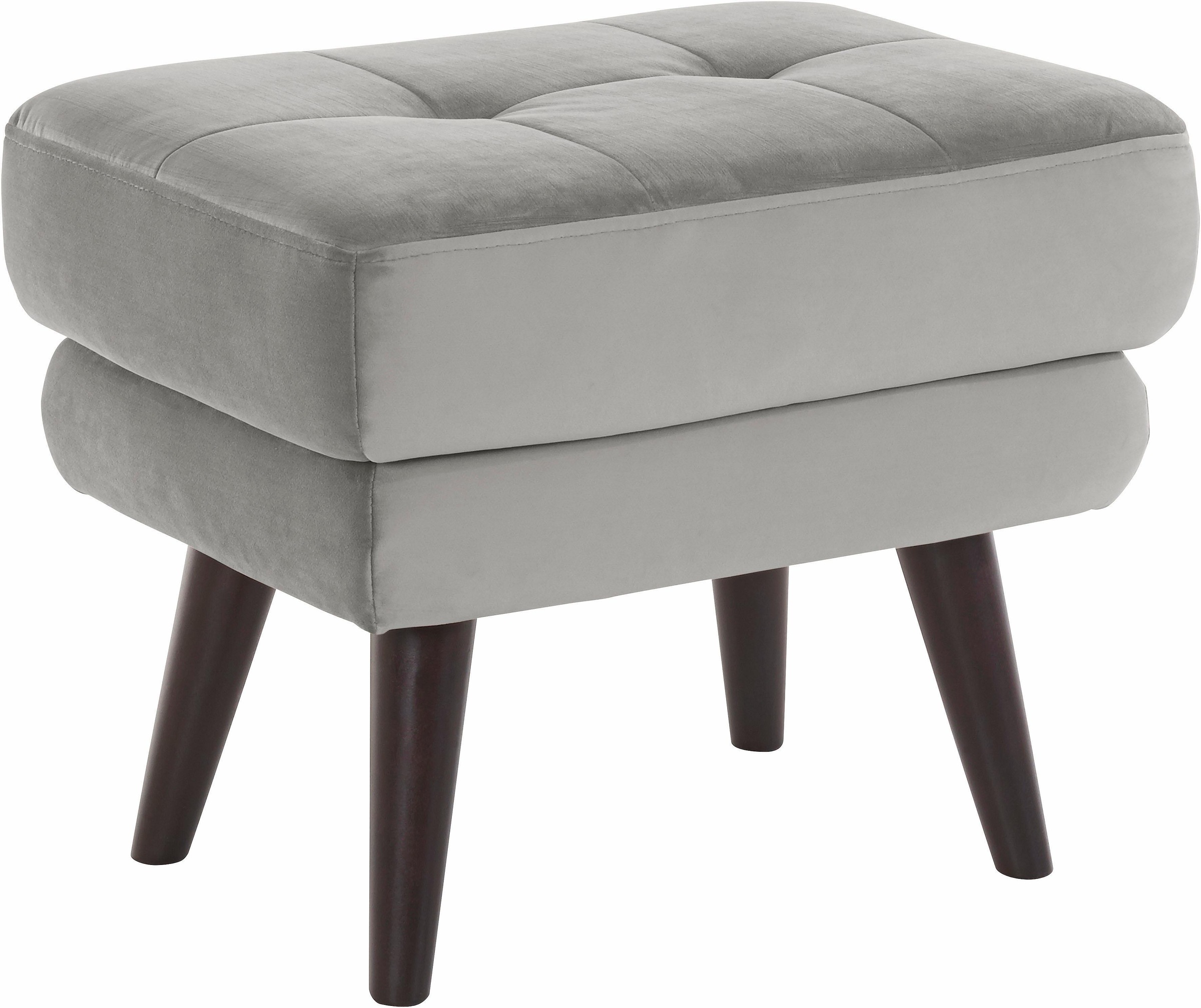 Home affaire Hocker »Hemmink« mit Knopfheftung günstig online kaufen