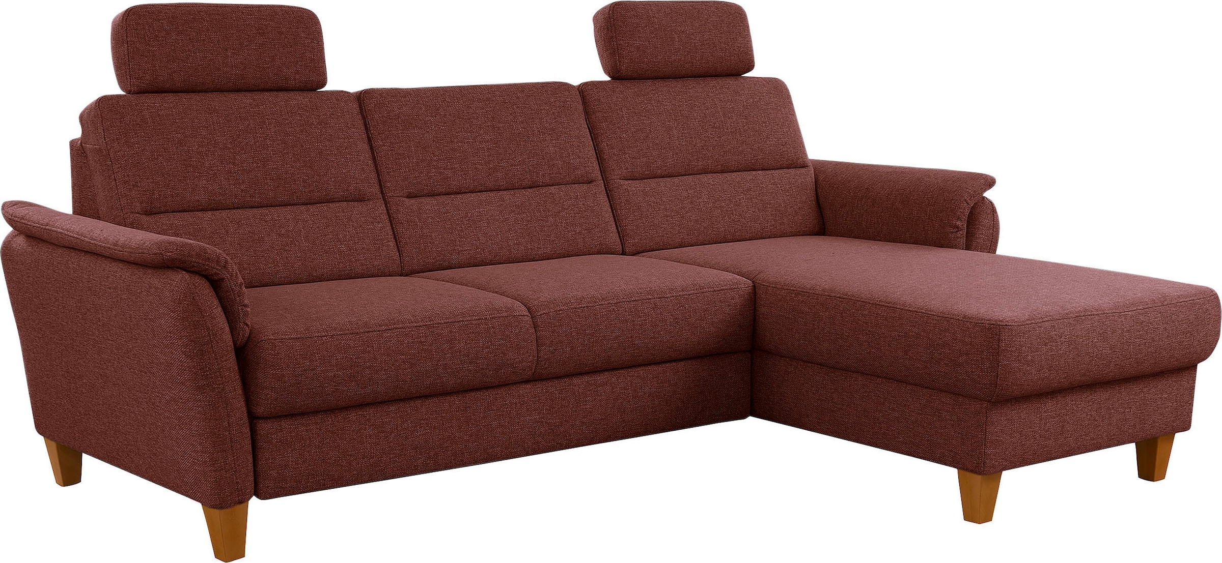 Home affaire Ecksofa »Palmera L-Form«, Federkern, wahlweise mit Bettfunktion und mit/ohne Bettkasten