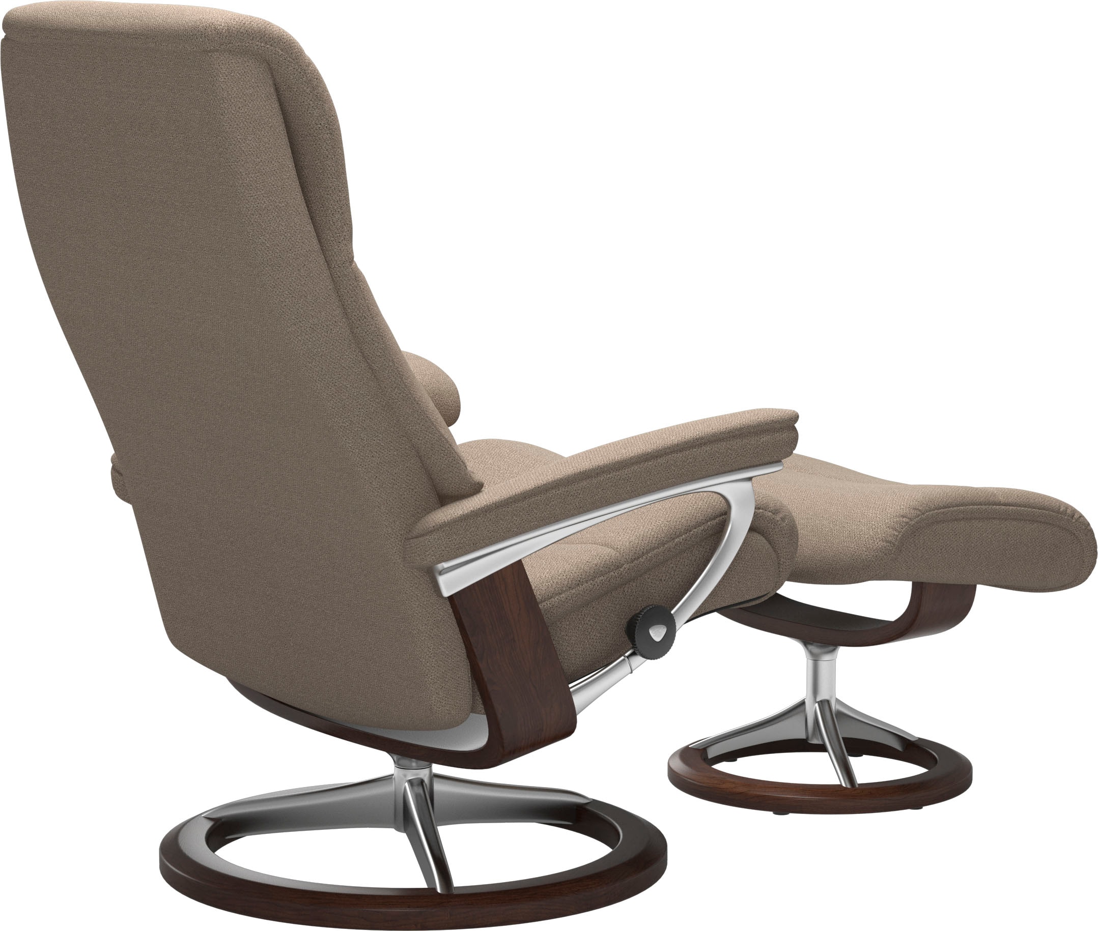 Stressless® Relaxsessel »View«, mit Signature Base, Größe M,Gestell Braun