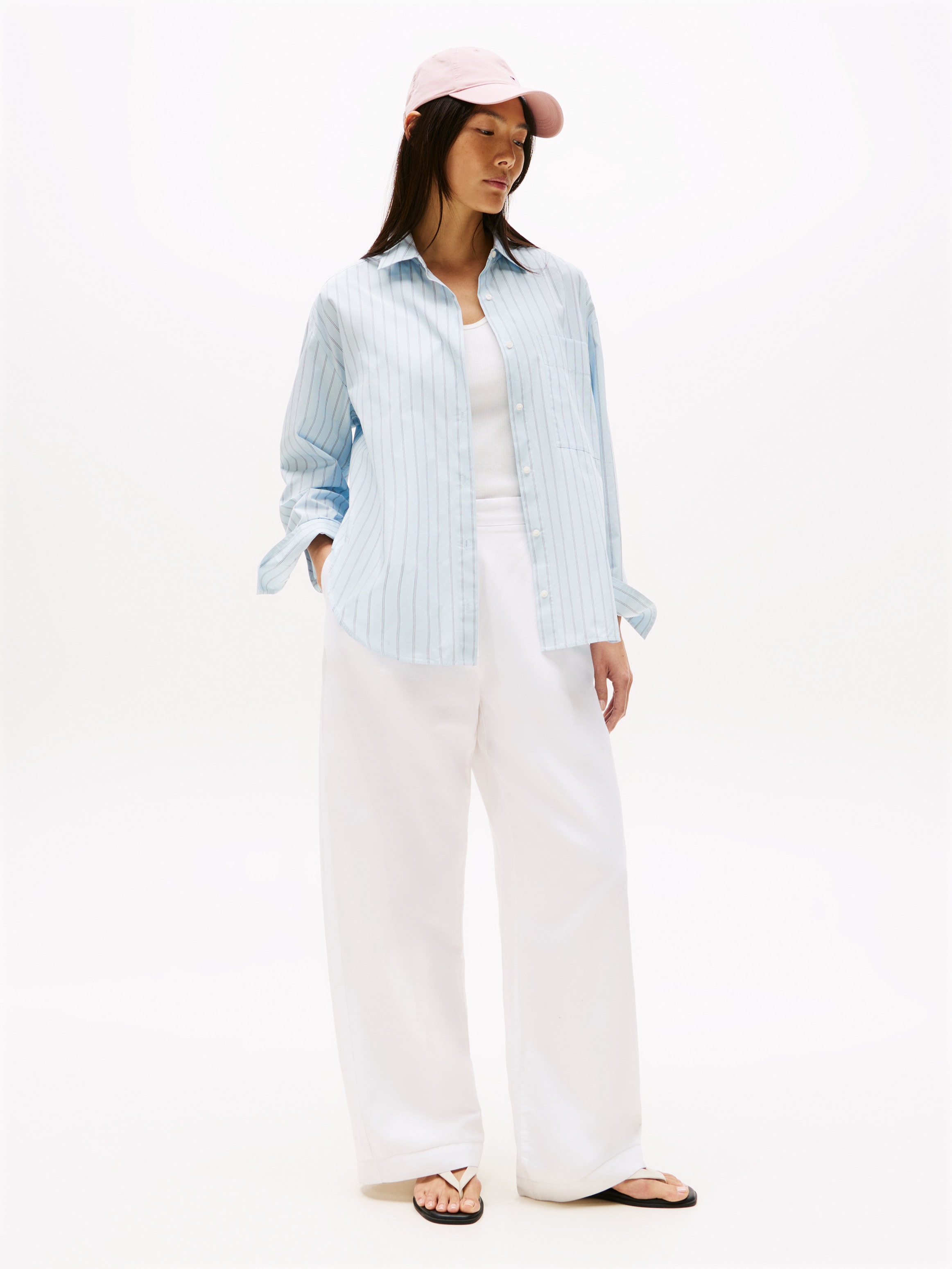 Tommy Hilfiger Shirtbluse »ESS POPLIN NEW EASY SHIRT«