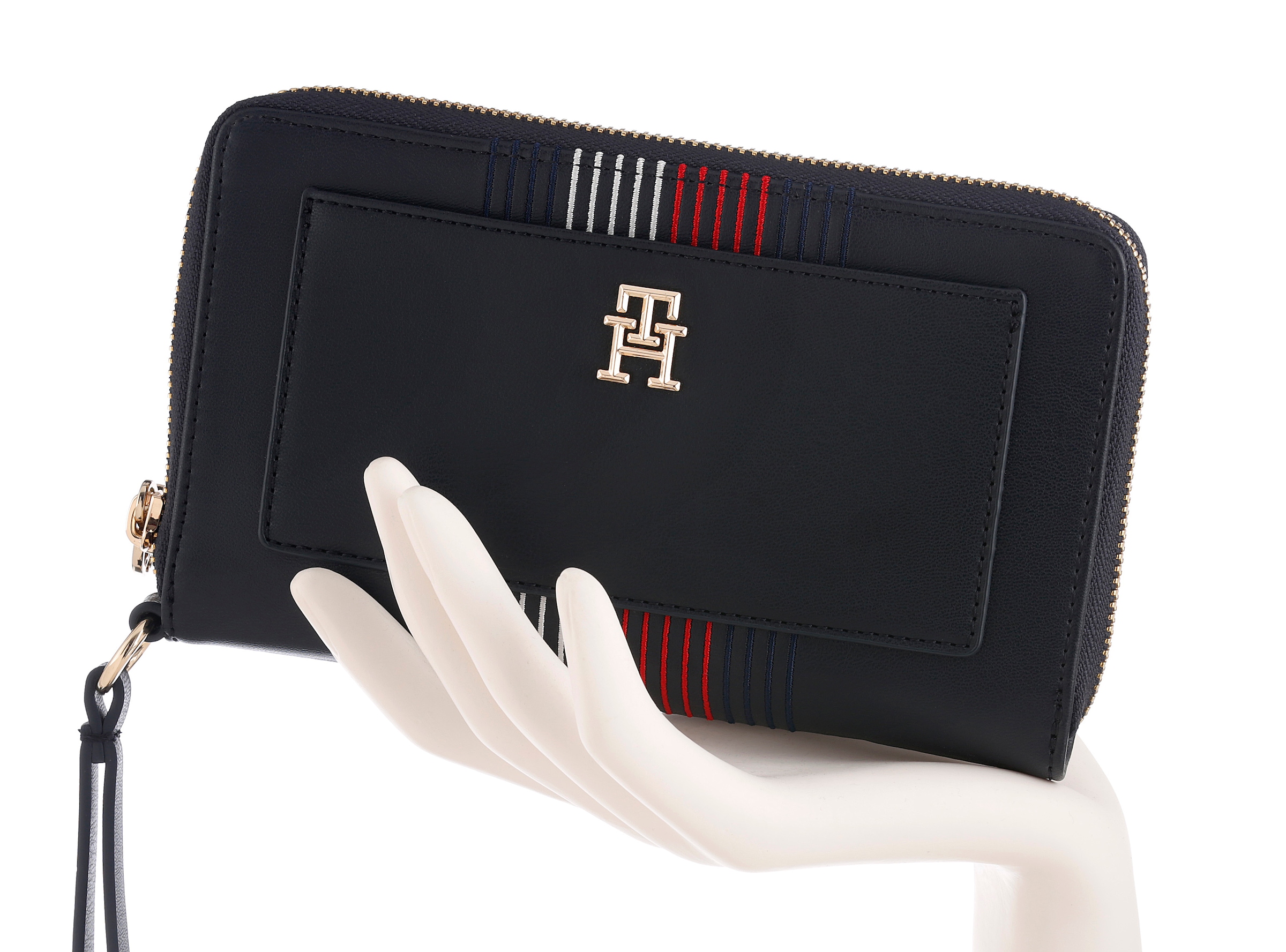 Tommy Hilfiger Geldbörse »Women TH DISTINCT TRAVEL WALLET CORP Wallets«