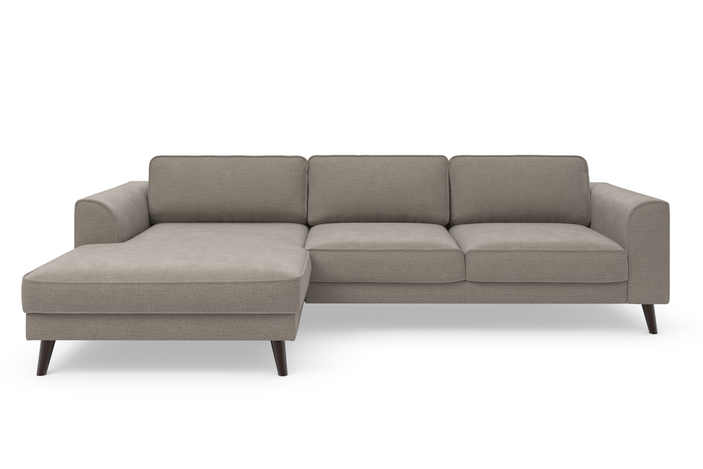 TRENDMANUFAKTUR Ecksofa »Lumber Jack, elegantes Designsofa, zeitlos modern, günstig online kaufen