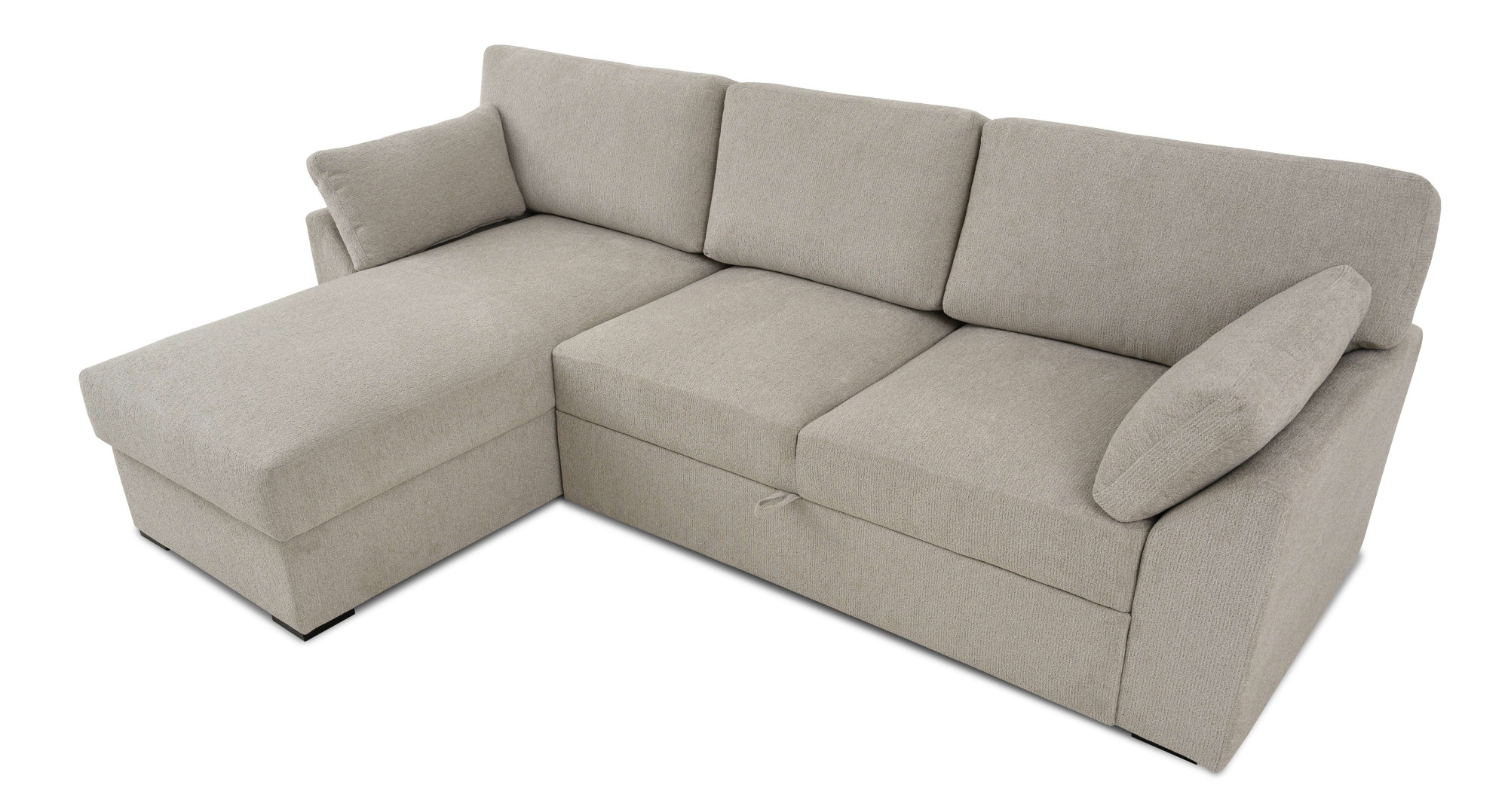 Home affaire Ecksofa »Citry«, Breite 246 cm, Chenille, Bettfunktion, Bettkasten, L-Form
