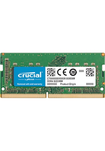 Crucial Laptop-Arbeitsspeicher »64GB DDR4 2666 MT/s Kit 32GBx2 SODIMM 260pin for Mac«,... kaufen