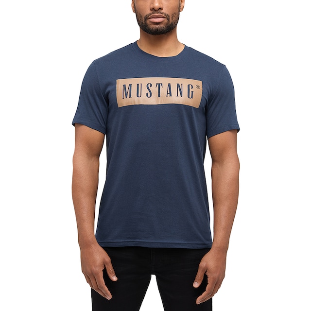 MUSTANG Kurzarmshirt »Mustang T-Shirt Print-Shirt« online bei