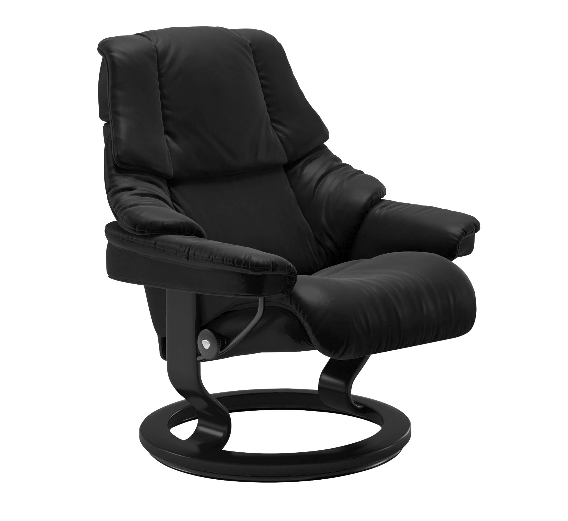 Stressless® Relaxsessel-Set »Reno«, mit Hocker, mit Classic Base, Größe S, M & L, Gestell Schwarz