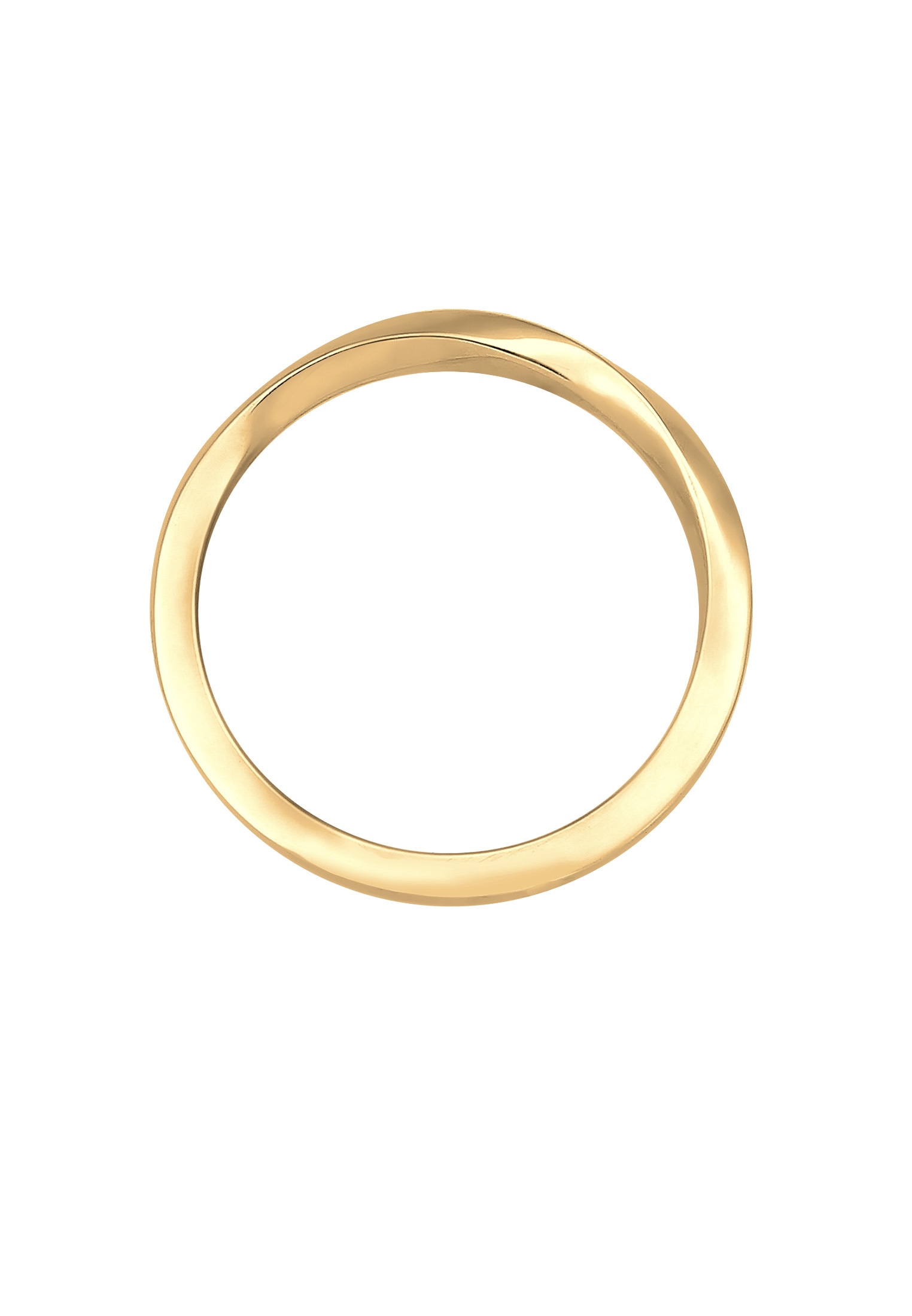 Elli Fingerring »Gedreht Trend Basic 925er Silber«