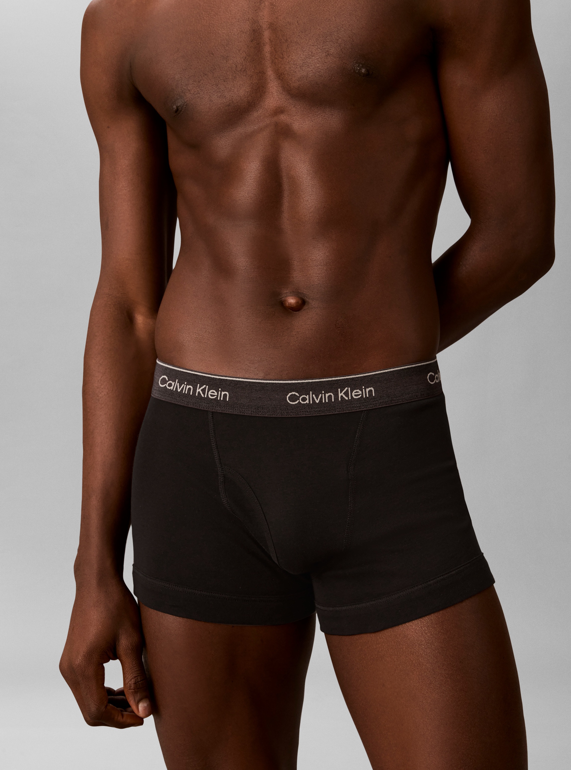 Calvin Klein Underwear »TRUNK 3PK« Packung, 3er-Pack,  mit Logo-Elastikbund