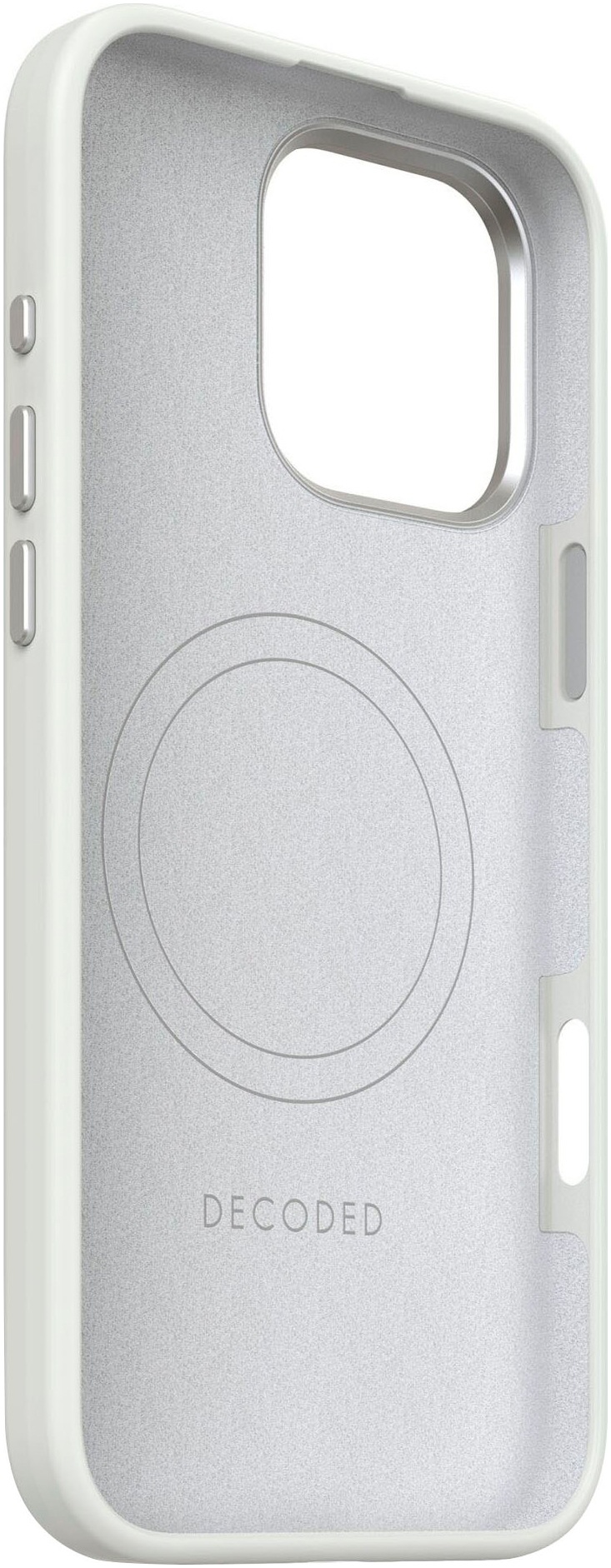 DECODED Smartphone-Hülle »AntiMicrobial Silicone Backc. iPhone 16 Pro Max« Smartphones