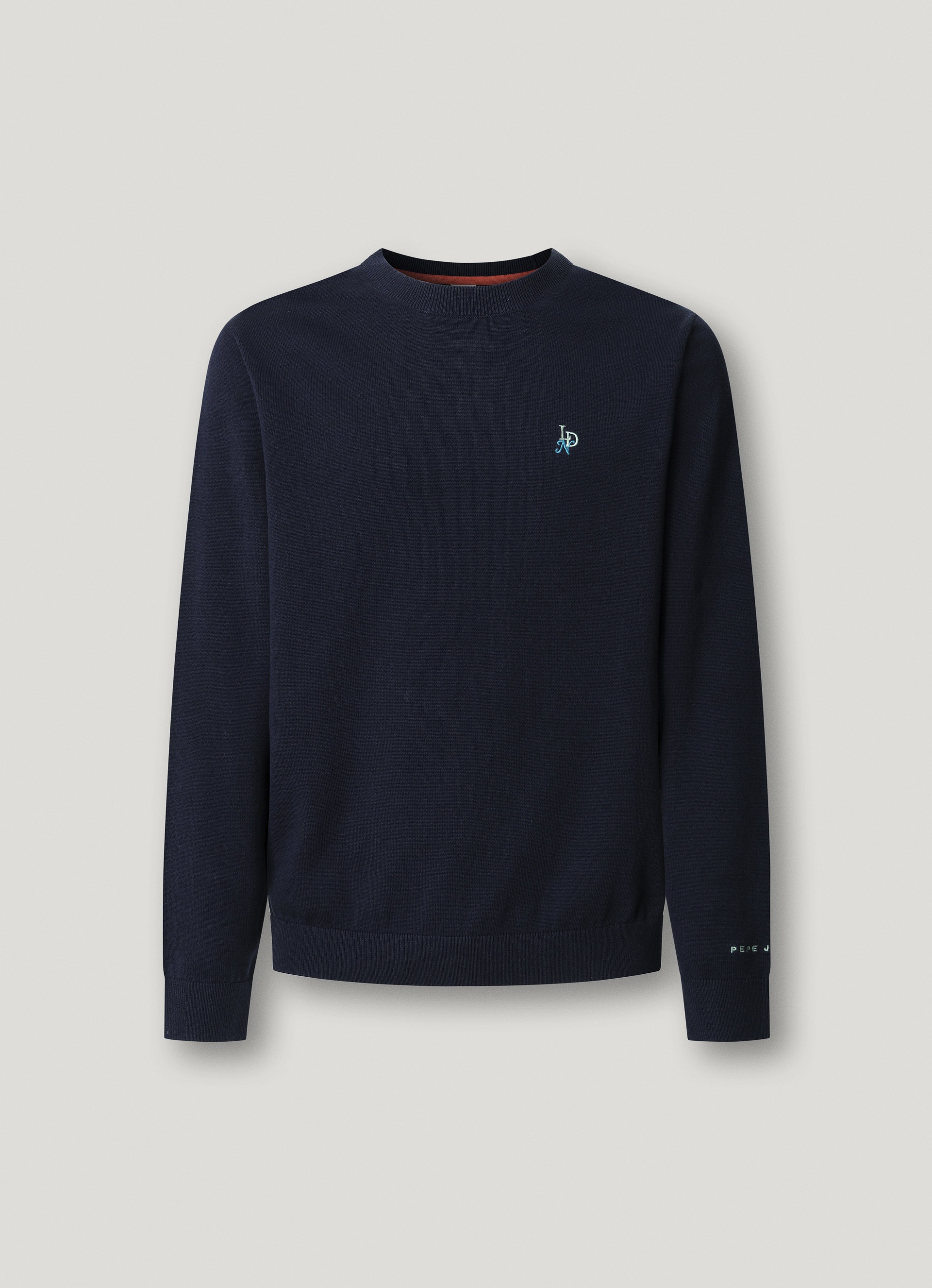 Pepe Jeans Rundhalspullover »DANIELS« mit gestickten Details, Baumwolle
