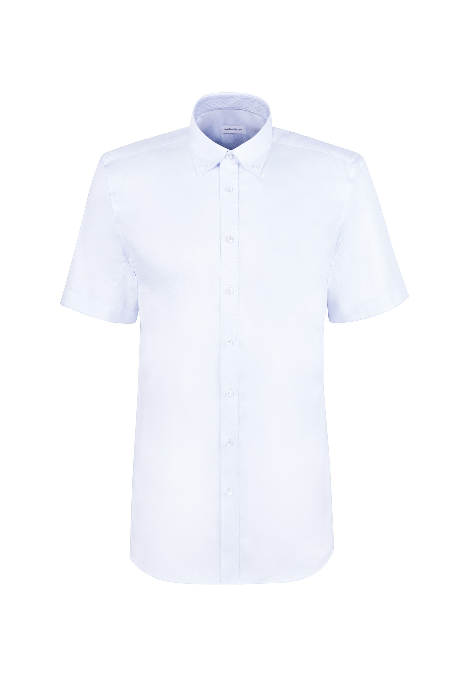 seidensticker Businesshemd »Schwarze Rose« Shaped 1/2 Button-Down-Kragen Struktur