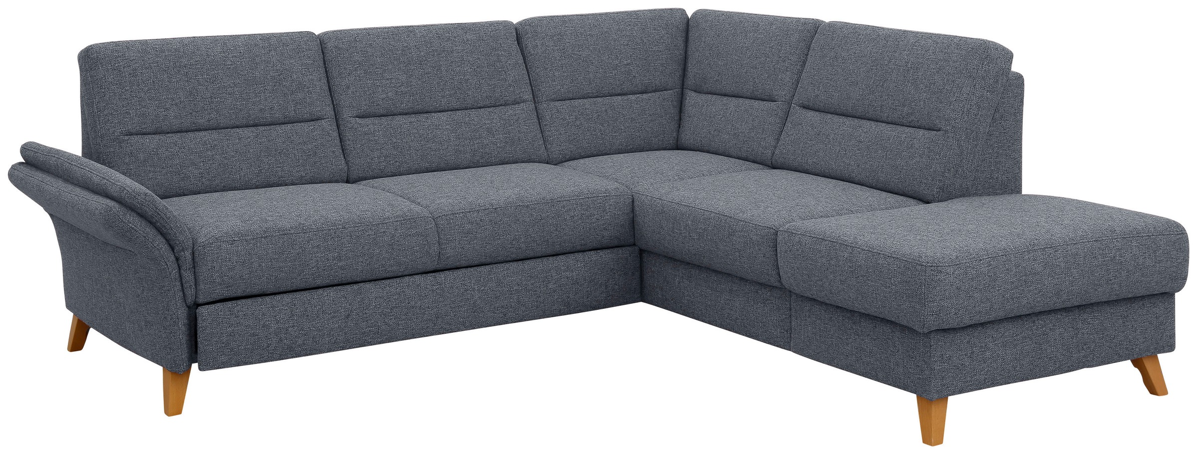 Home affaire Ecksofa »Westerland L-Form«, Federkern-Polsterung, wahlweise mit Bettfunktion, Bettkasten