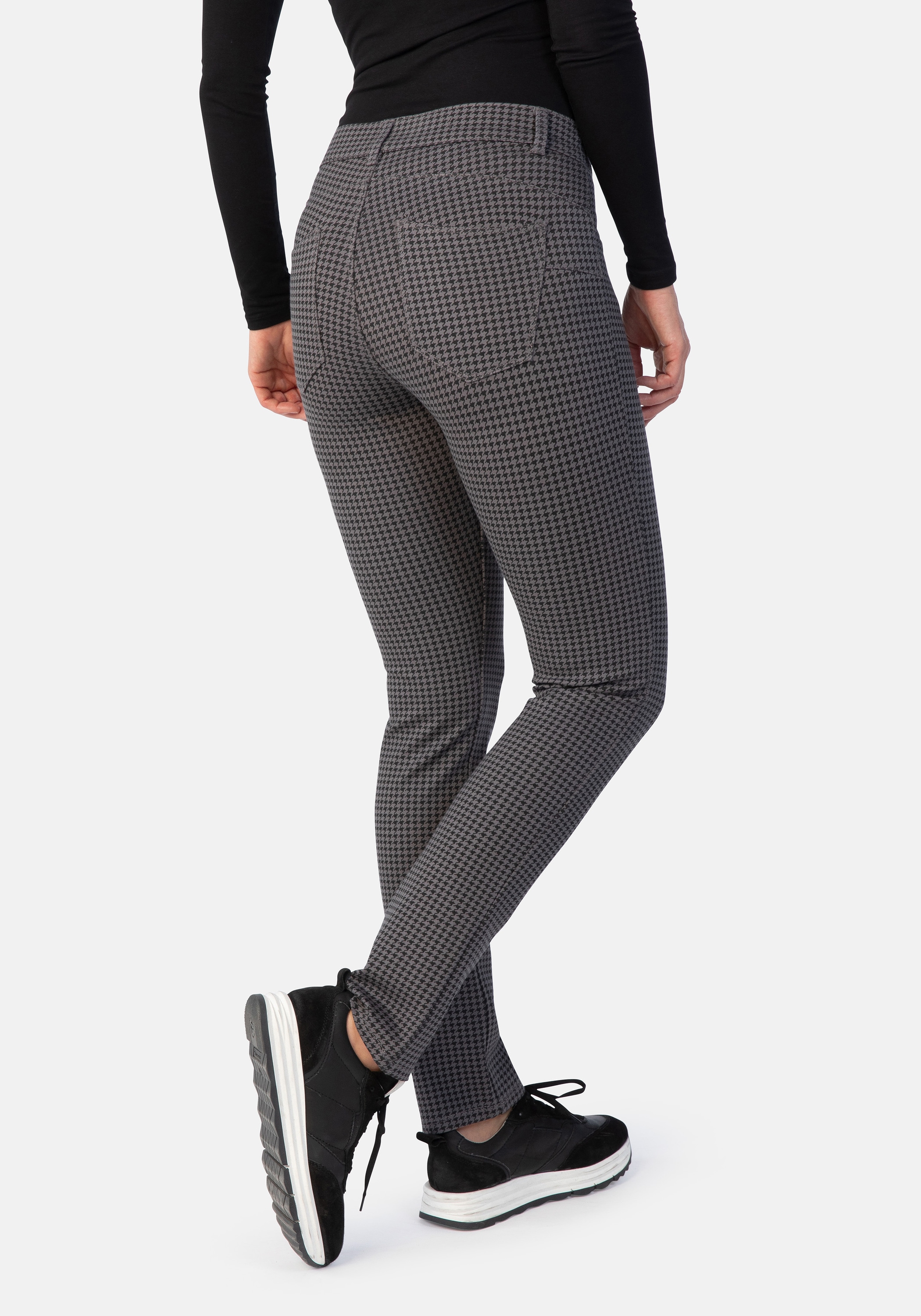 STOOKER WOMEN 5-Pocket-Hose »Magic Shape Fit Milano Jersey Print«, Casual Printed, Bedruckt Magic Shape Effekt für Damen